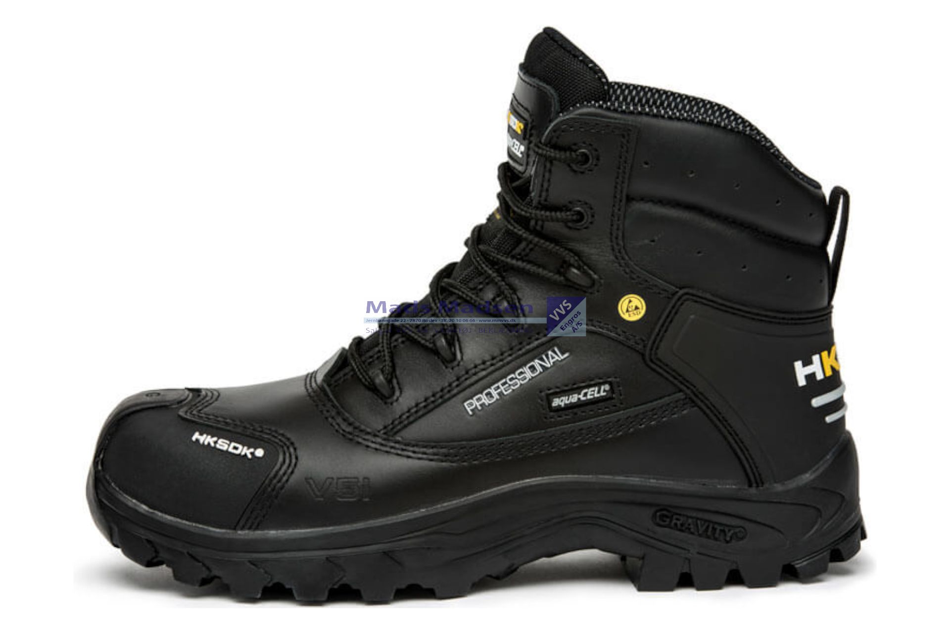 HKS Vinter sikkerhedsstøvlet V5I ESD str.44