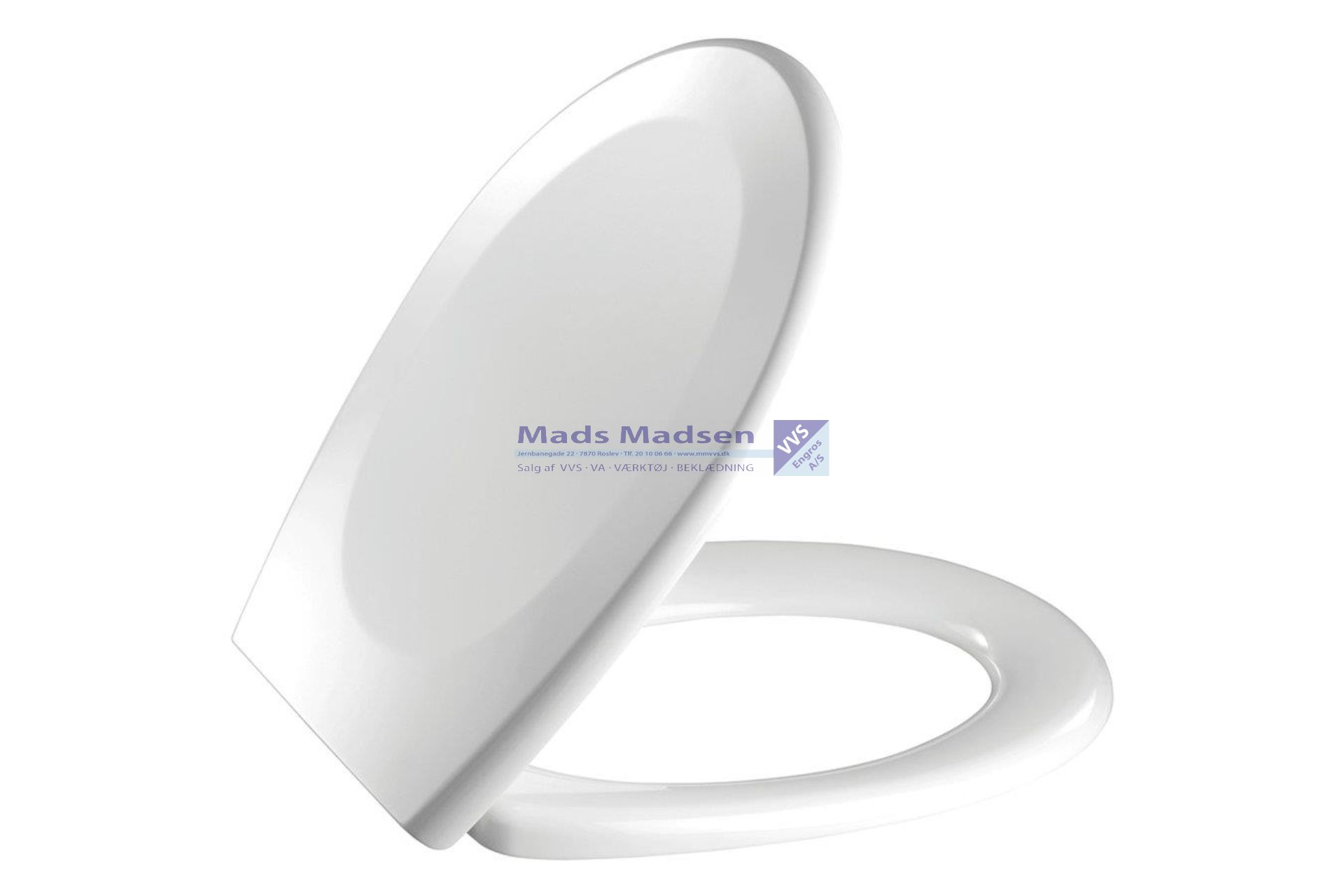 Sæde Pressalit 716 universal hvid fast beslag