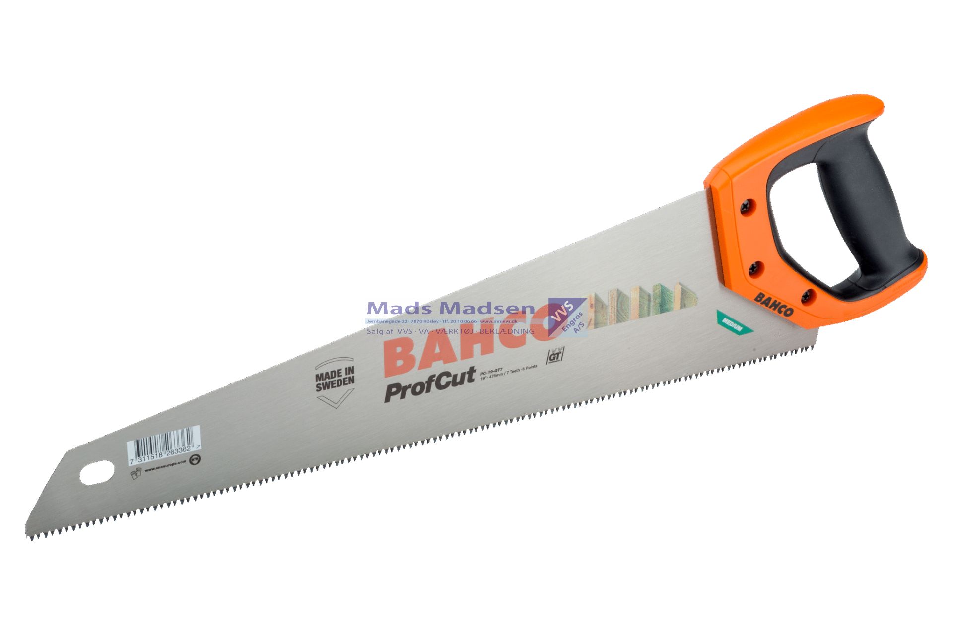 Håndsav Bahco Profcut 22"/550mm PC-22-GT7 *NETTOPRIS*