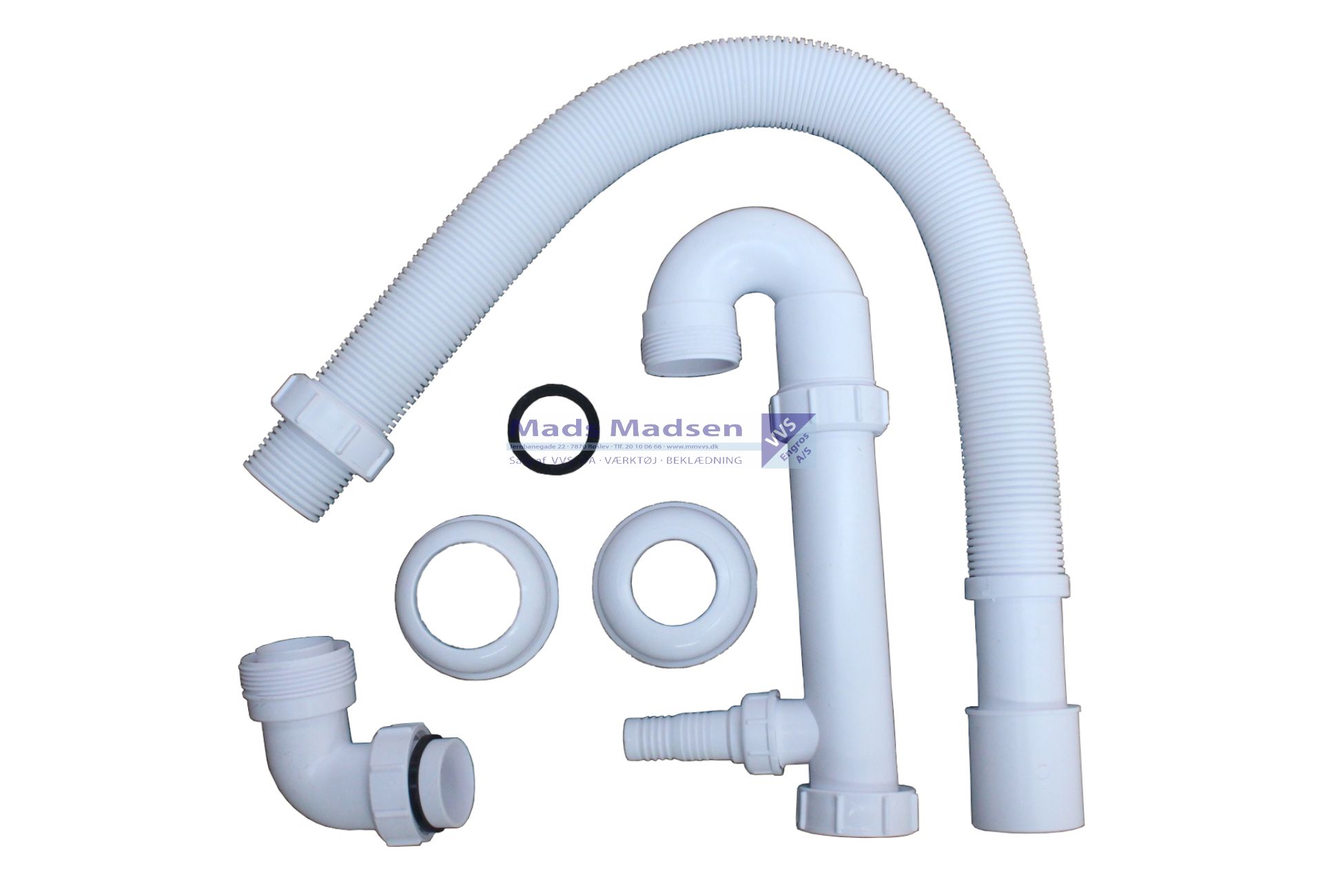 40/50mm x 11/2" Juvel Flexibel Vandlås