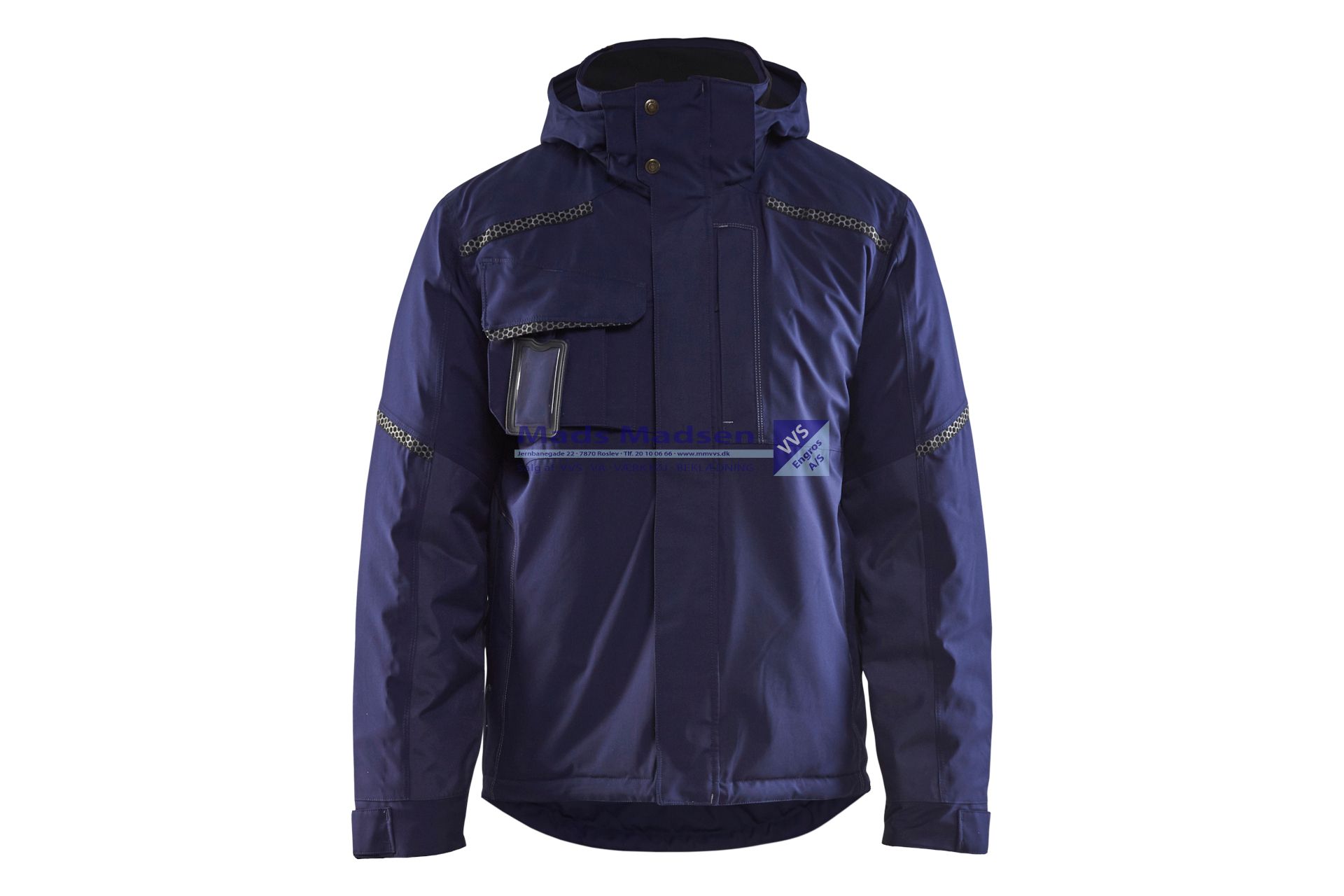 Blåkläder Vinter jakke 4881-1987-8900 str. L blå poly 100%