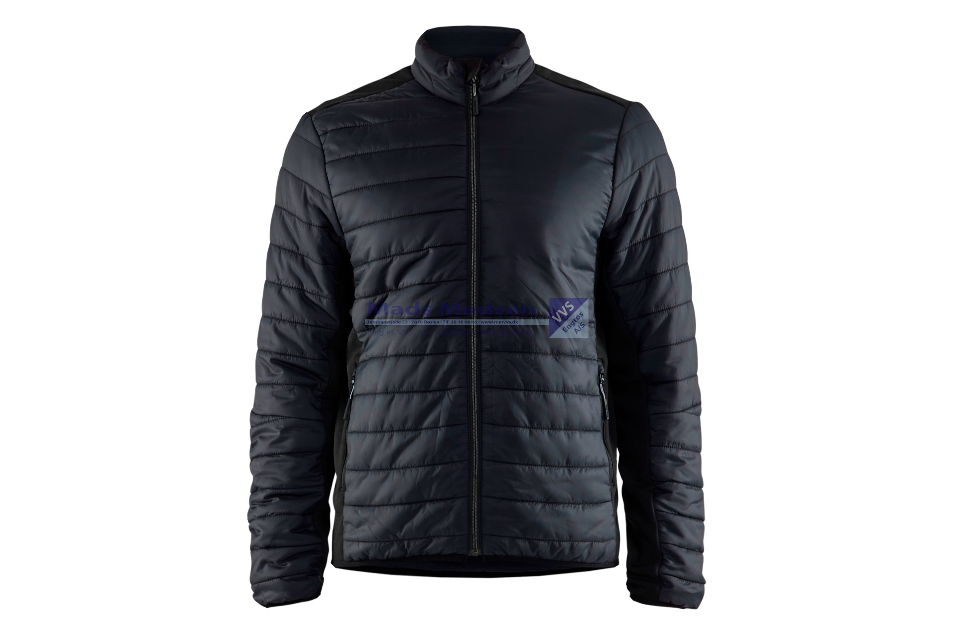 Blåkläder Varm foret jakke 4710-2030-9998 sort/mørkegrå str. 3XL (S)