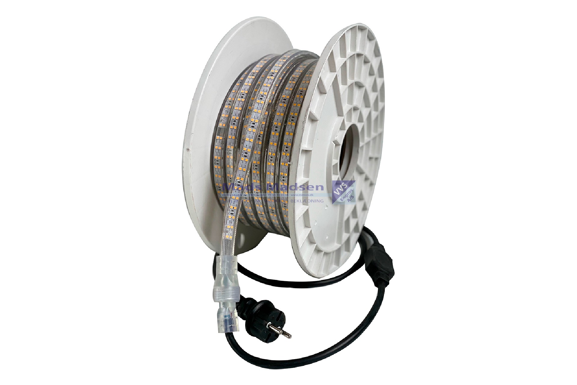 Blue Electric Flex-Line LED-Strip V2,0 1500 Lumen/mtr IP65 á 25 mtr 1,5mtr.kabel 230V 36357