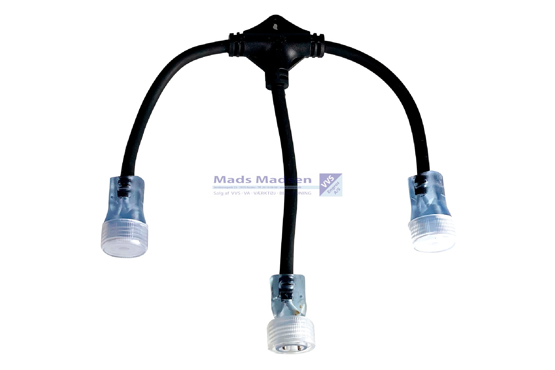 Blue Electric Flex-Line V2,0 T-splitter for LED Strip 36395