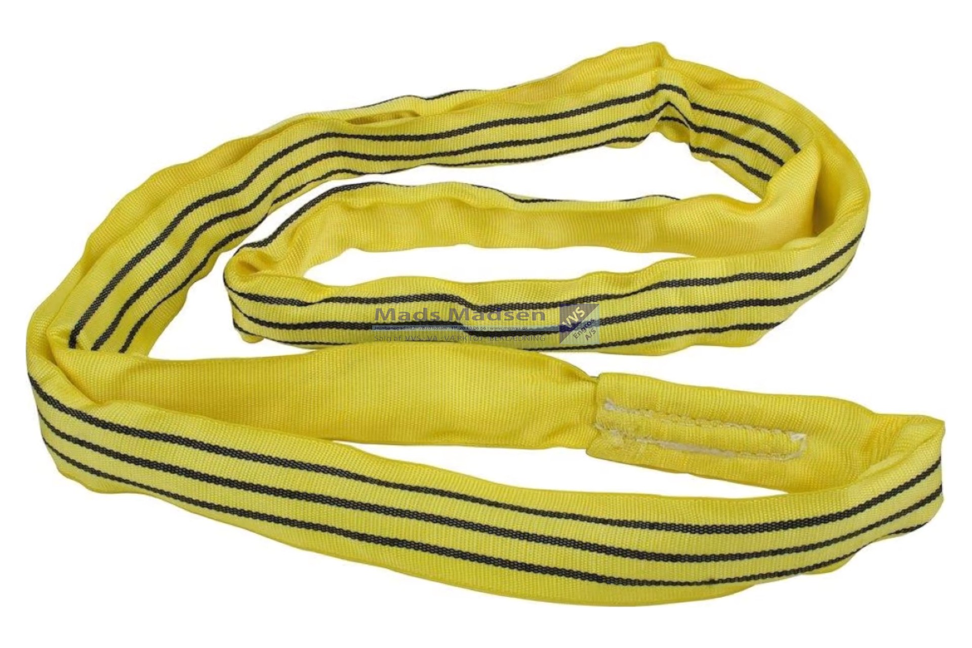 Rundsling 3000 kg. Gul 3,0 / 6,0 mtr