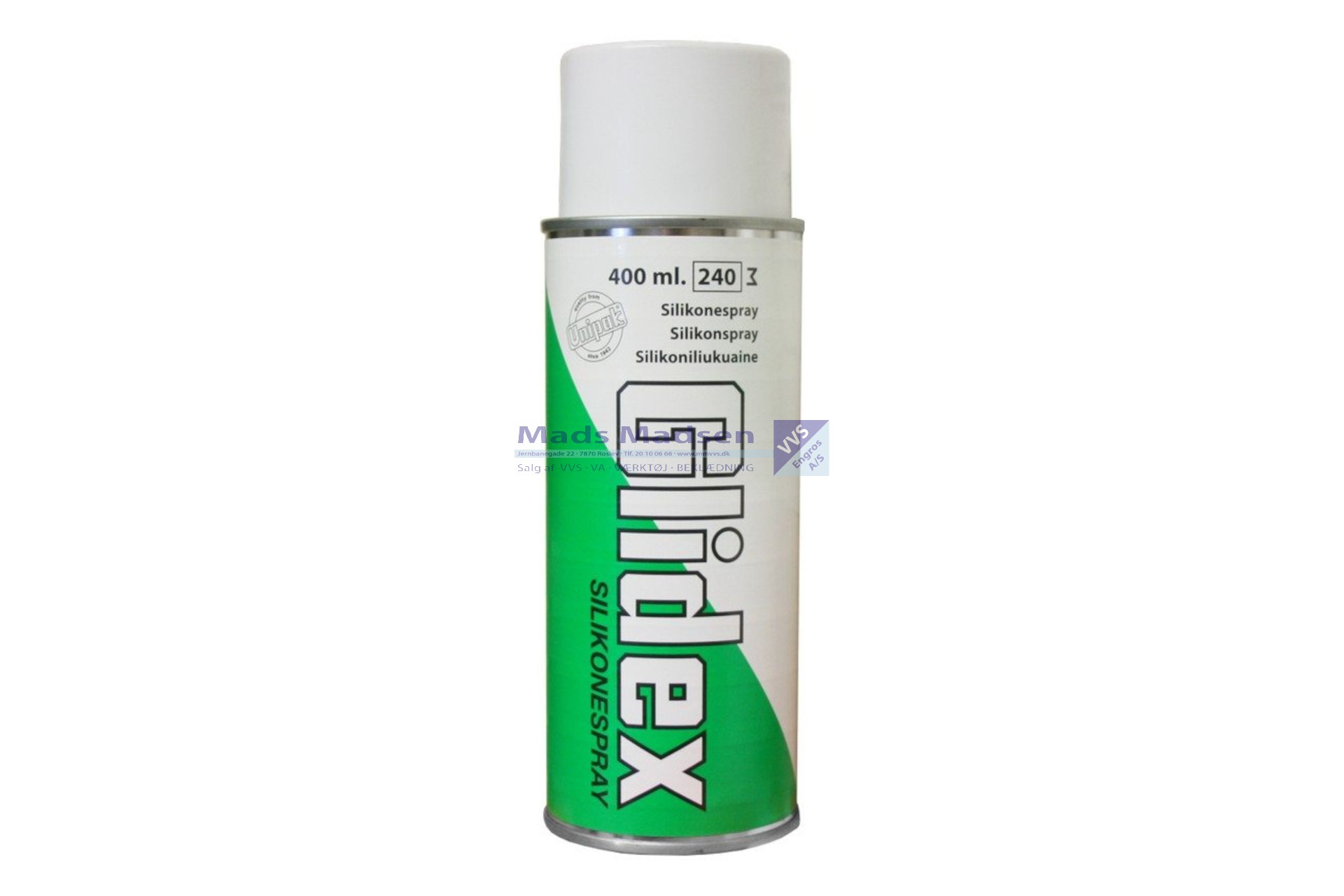 Super Glidex spray á 400ml. 12 ds/krt - UN 1950 - Farekl. 2 - RØD
