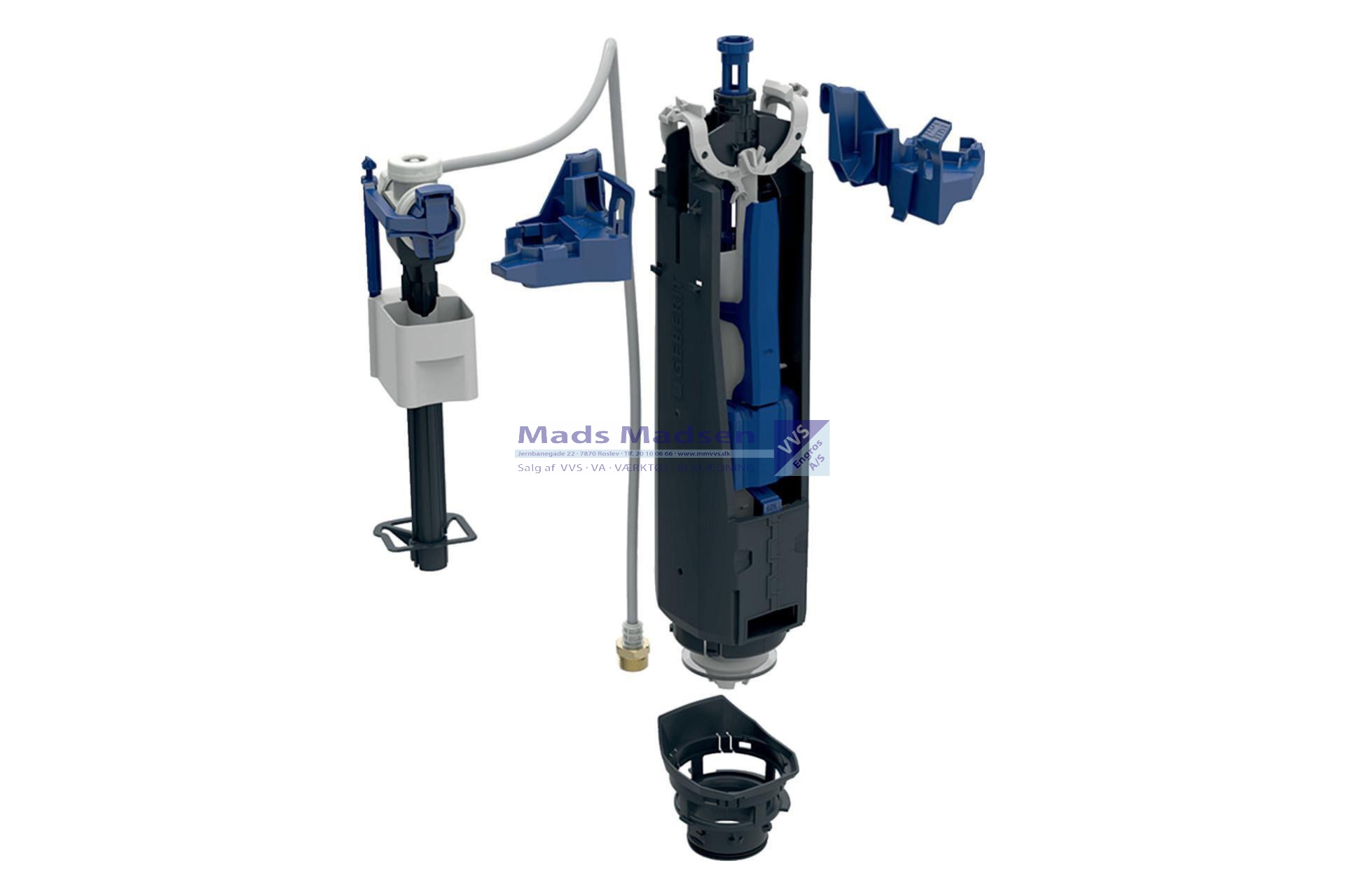 Cisternearmatur komplet Ifø Sign, type 245-333