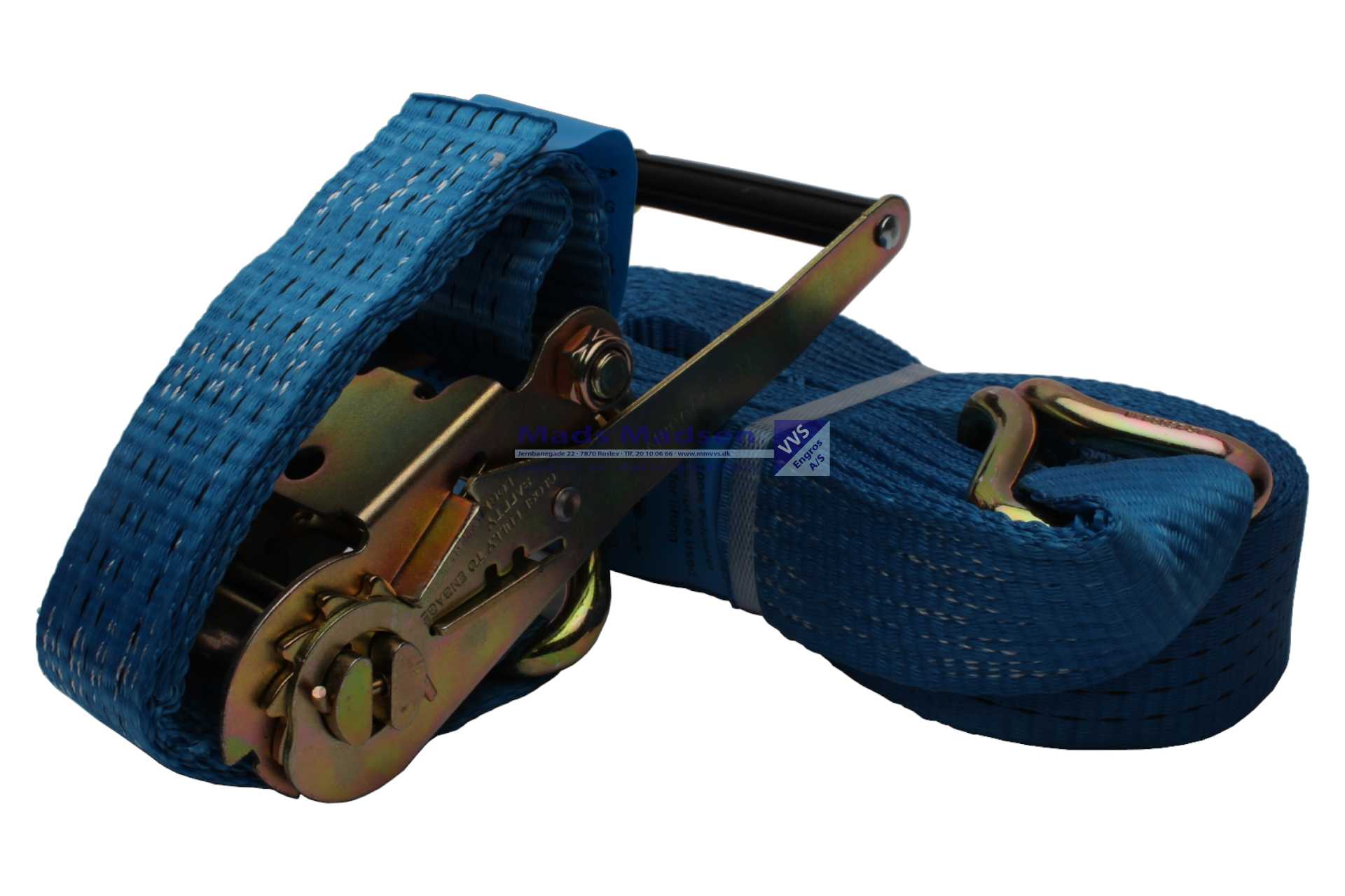 Båndsurring 50mm 0,5+9,5 mtr. 5000 kg. *NETTOPRIS*