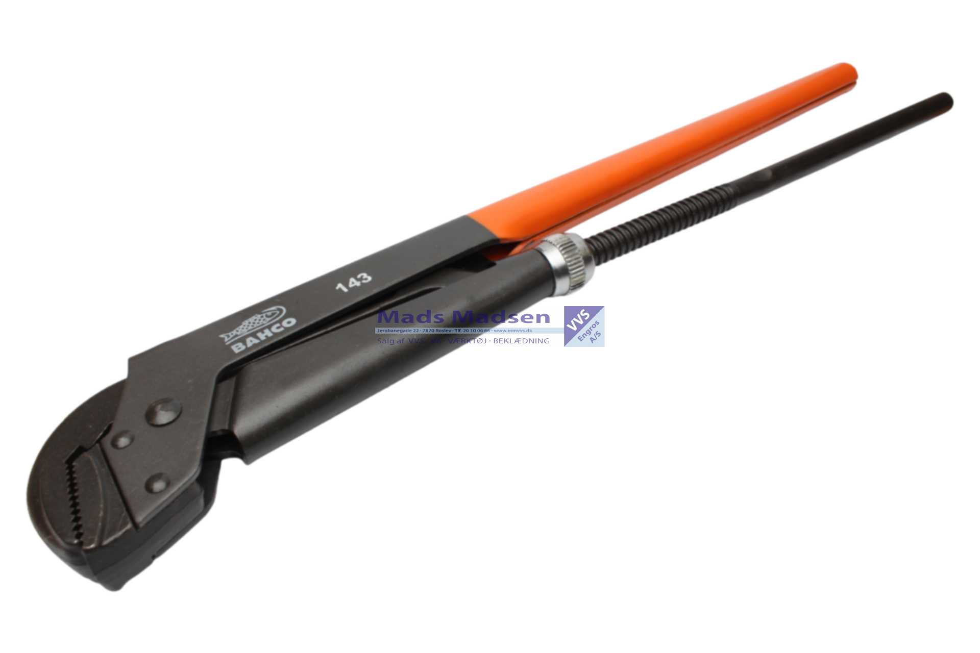 Rørtang Bahco 143 2 1/2" 90mm *NETTOPRIS*