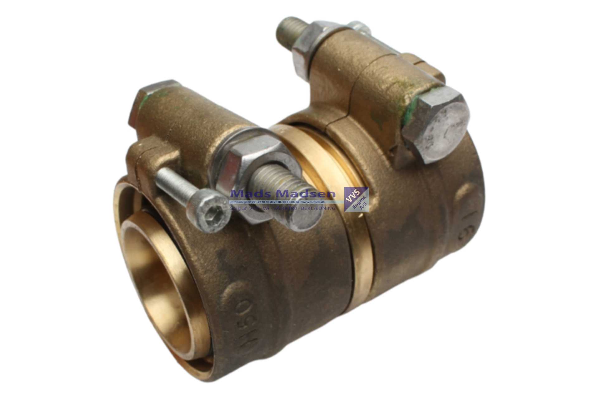 40 x 3,7mm kobling samler f/præ-iso PN6