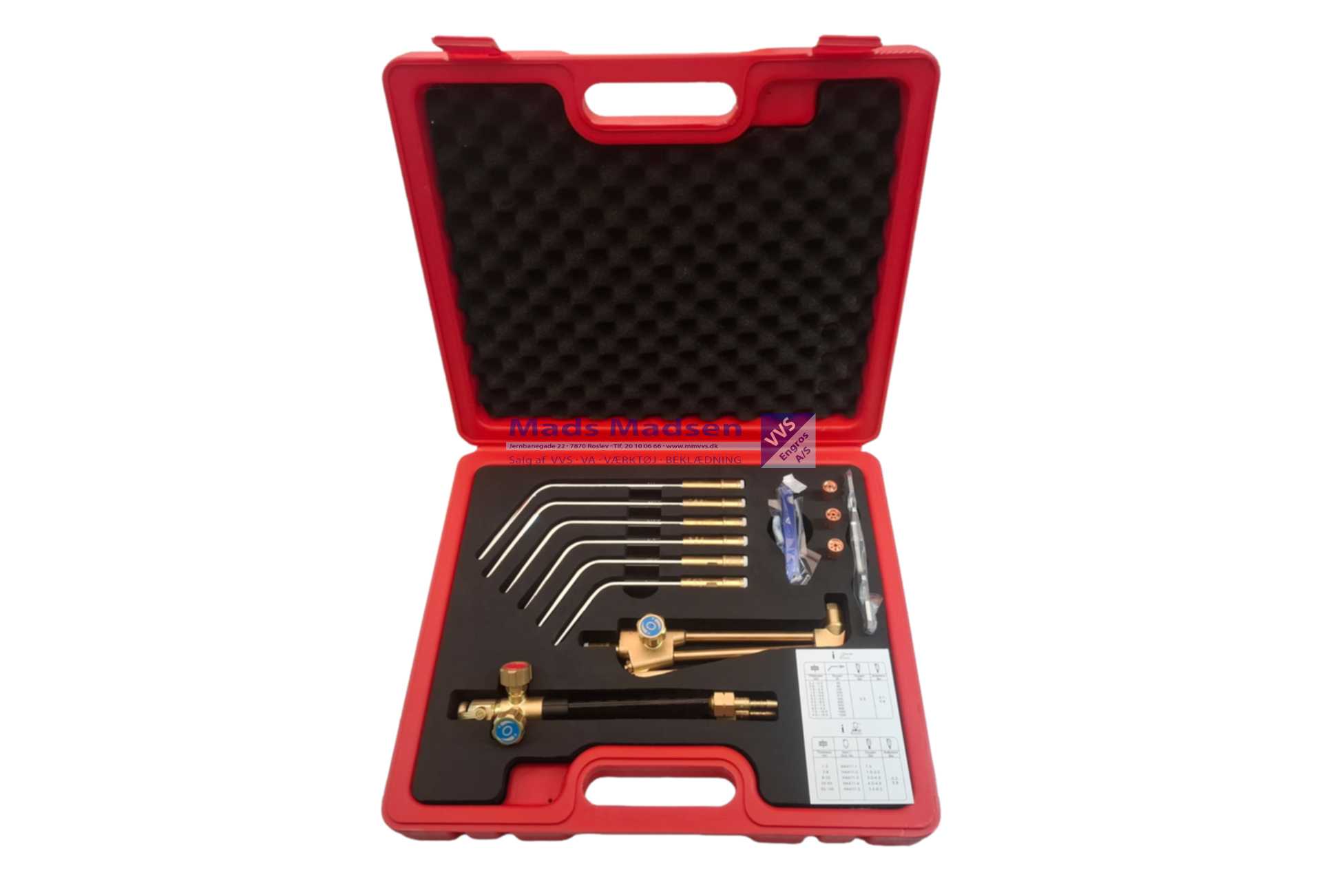 Junior svejse & skæresæt komplet WHC 11 *NETTOPRIS*