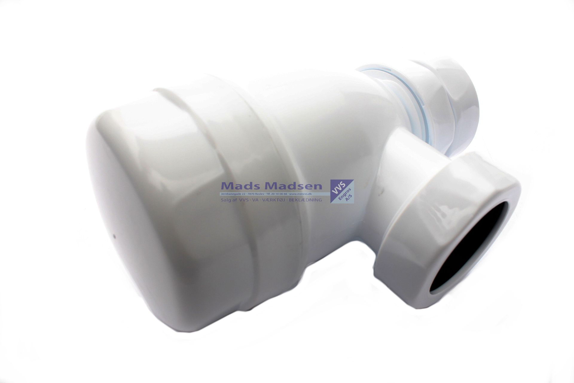 1 1/4" x 32mm Purus pungvandlås hvid