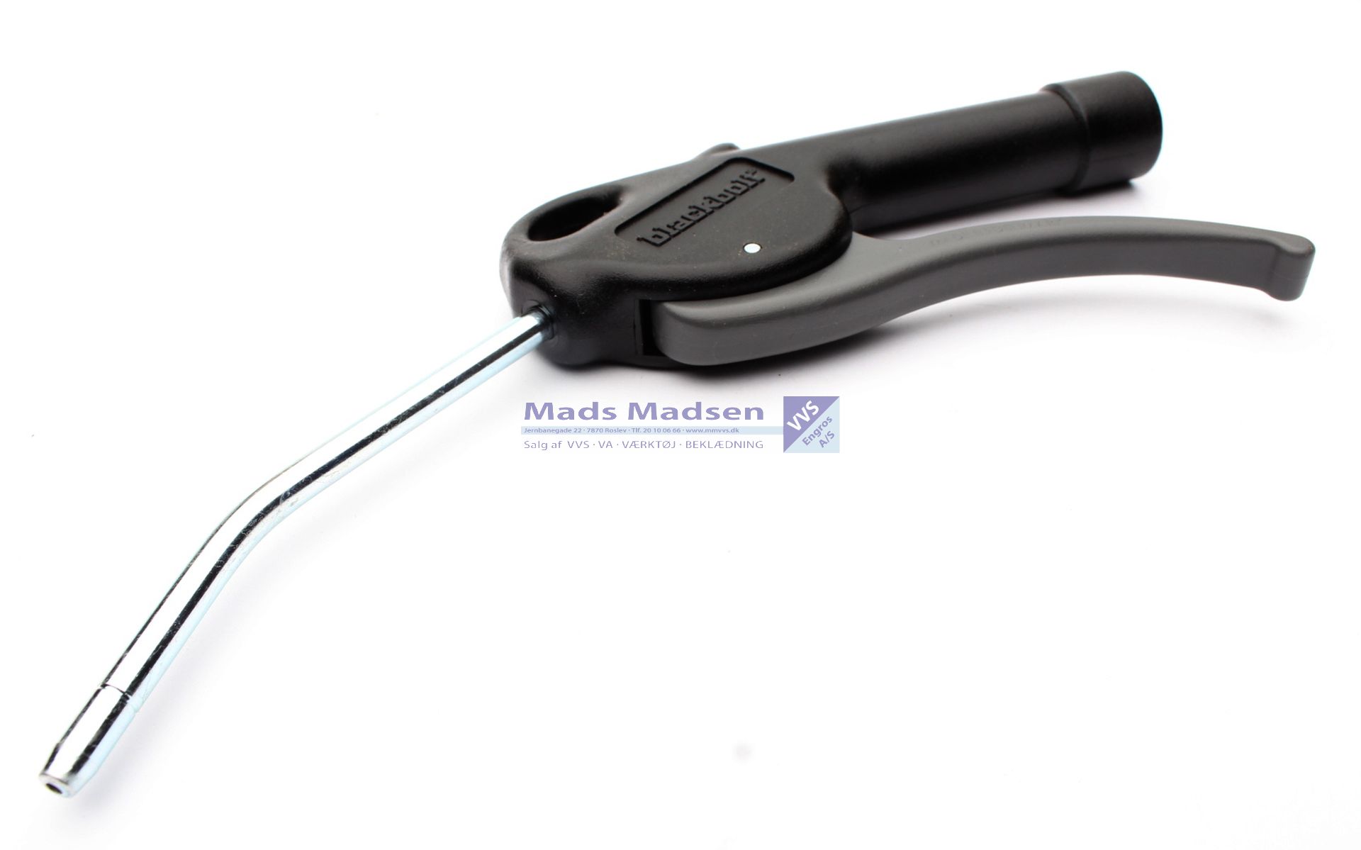 Flair Blæsepistol 6mm / 100mm 89900 med bøjet rør