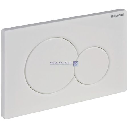 Geberit betjeningspanel Sigma01 hvid