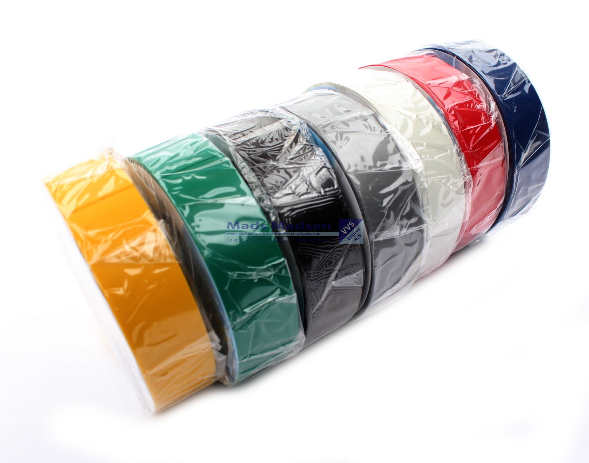 Isolerbånd 15mm x 10mtr. RØD