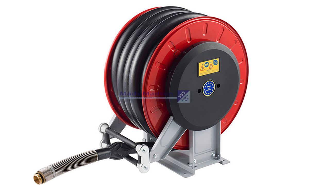 Aut.slangetromle 3/4" x 20 mtr vand/luft 10bar/95°-20bar/25° 85920 (S)