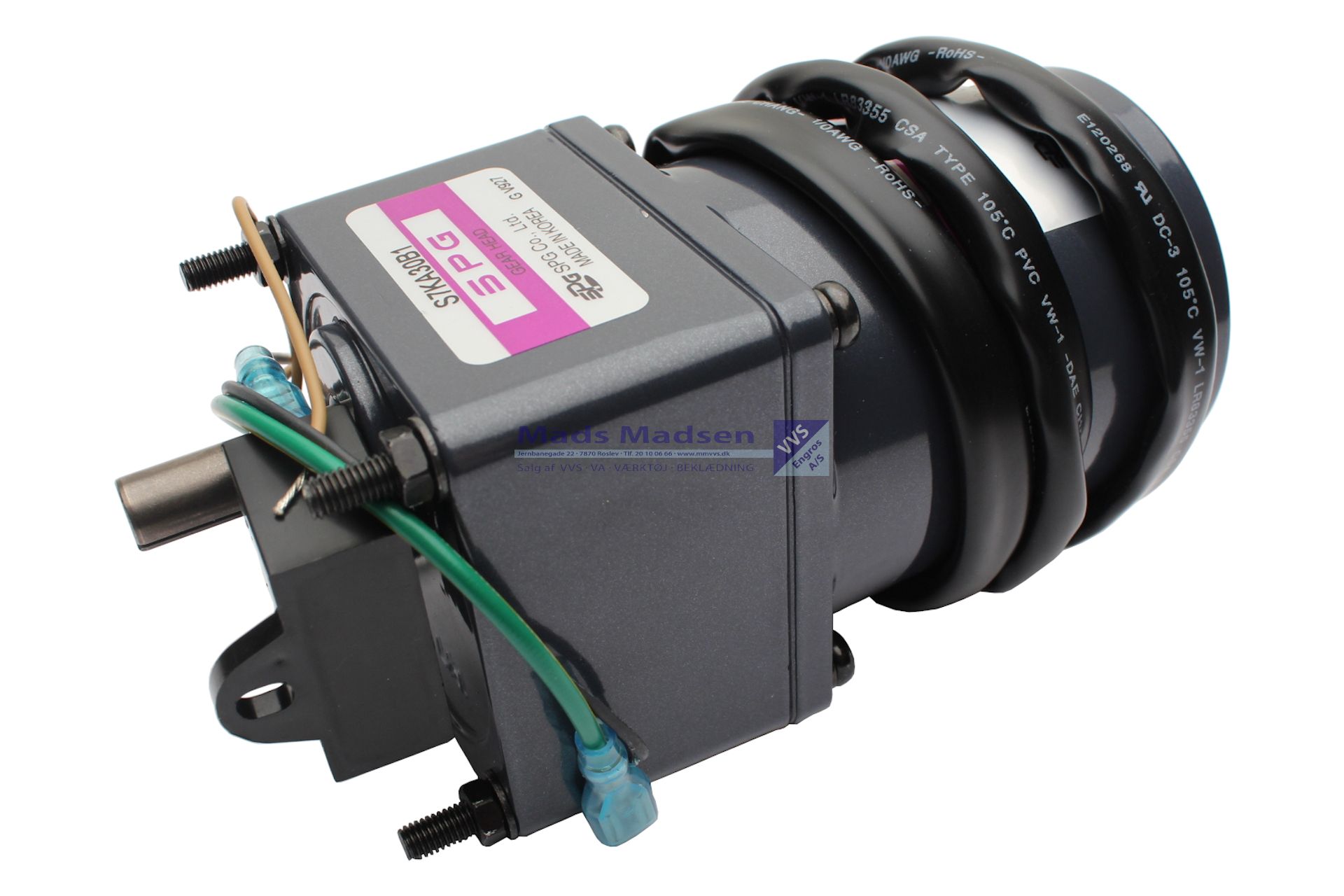Vølund røg renser motor 1faset - 15w  f/PB20-PB30 518226