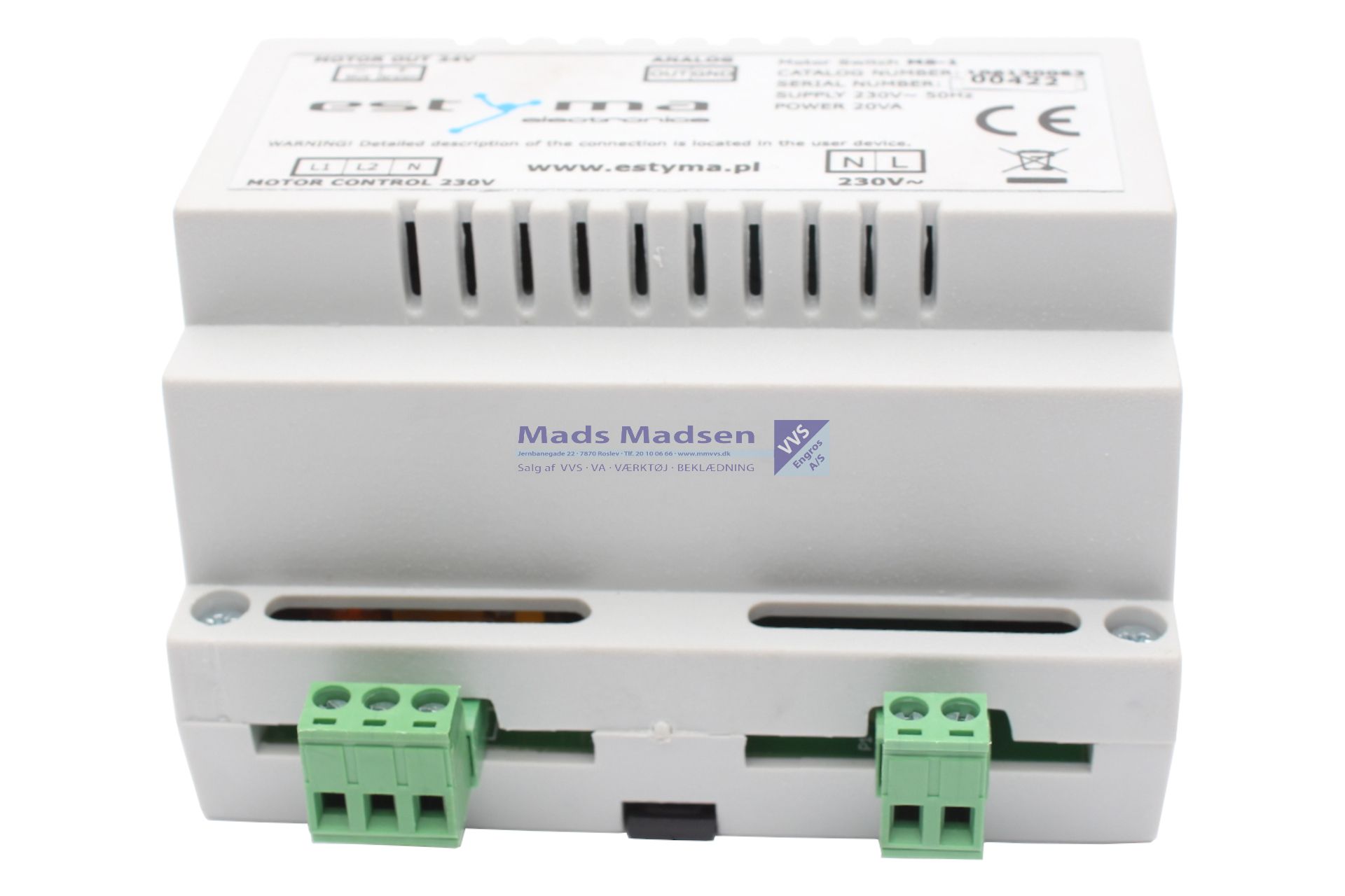 Vølund rensemodul brænder 24VDC f/PB12-PB20-PB30 718265