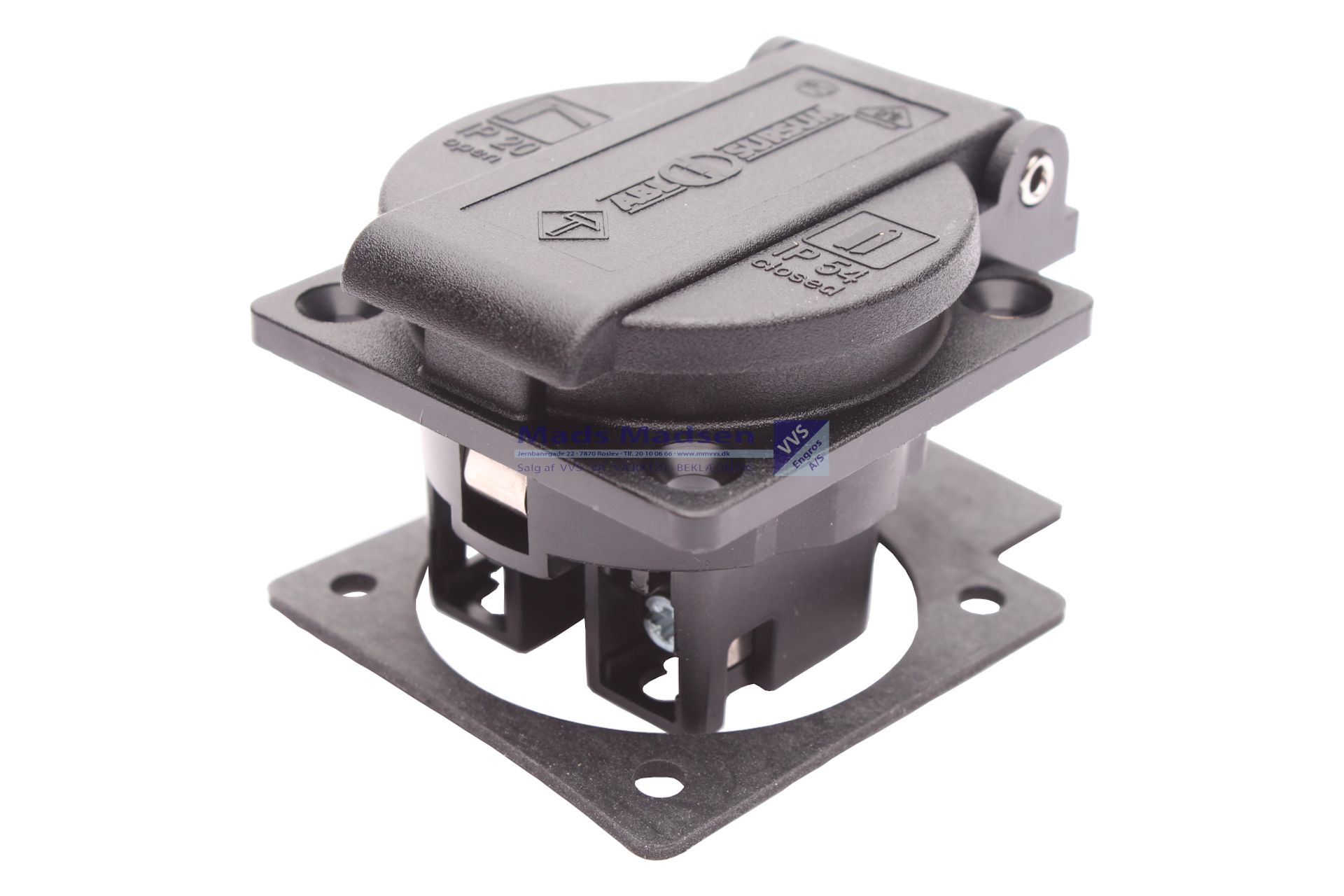 Vølund 230V stik f/snegl f/PB12-PB20-PB30 718256