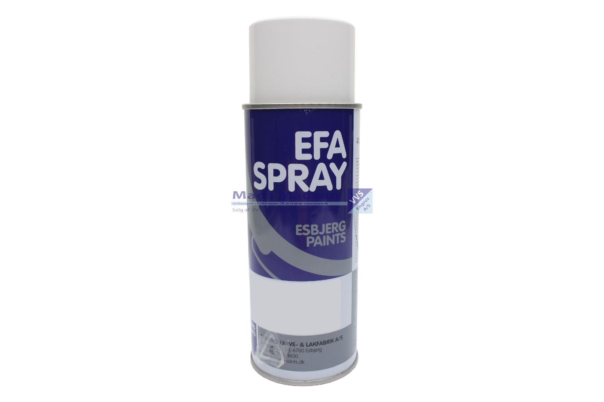 EFASPRAY Maling 72041 Sort, Varmefast, Glans 3-6 á 400 ml. - UN 1950 - Farekl. 2 - RØD - Billede 2