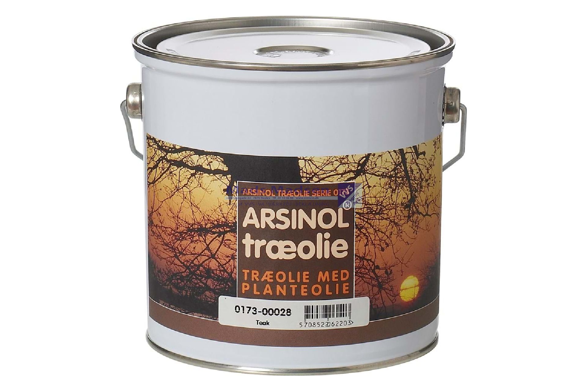 ARSINOL Træolie 04421 Ceder / Lærk (hårdt-/ædeltræ udendørs) á 2,5 ltr. - Billede 2