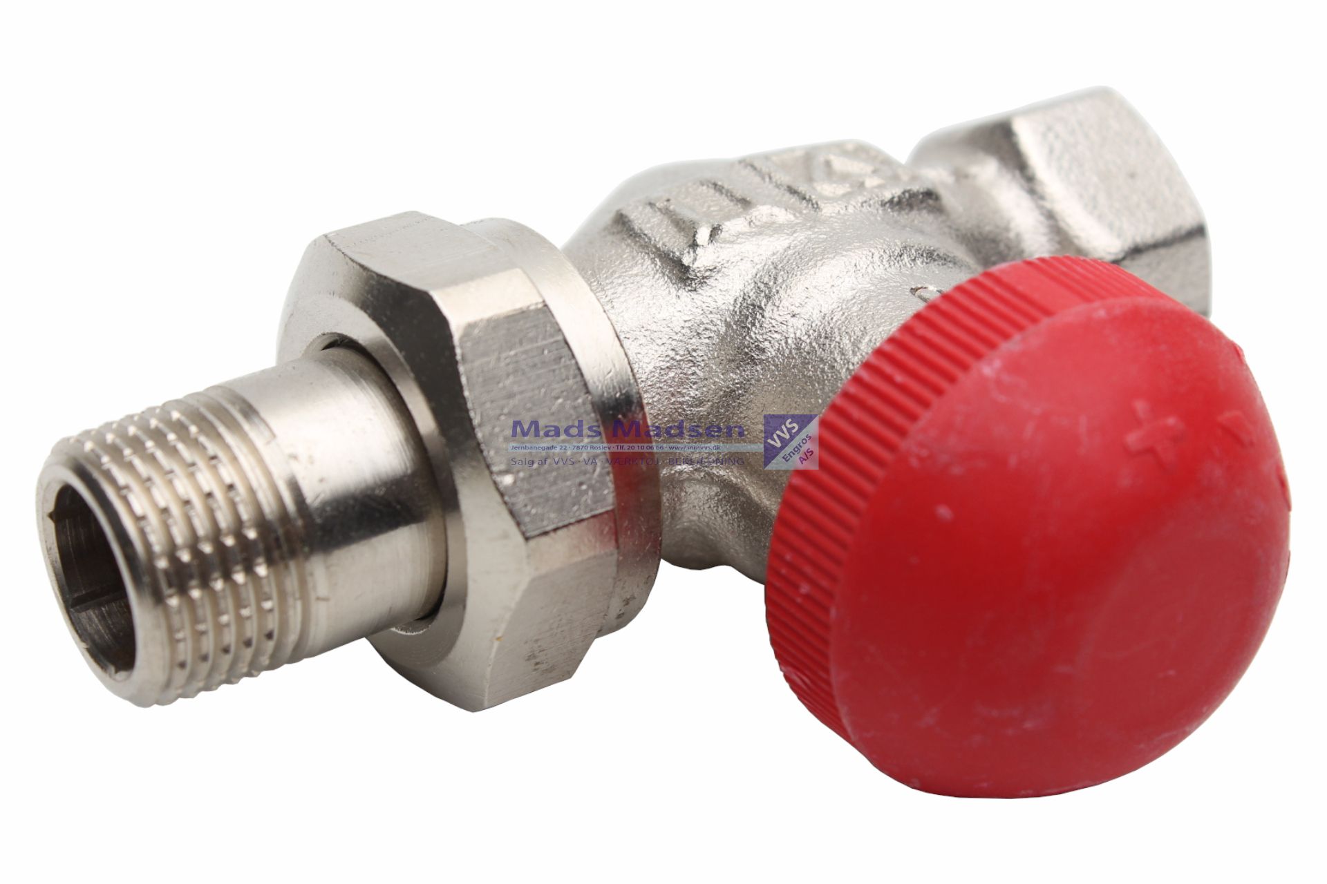 3/8" Herz LL ventilhus m/forindstilling