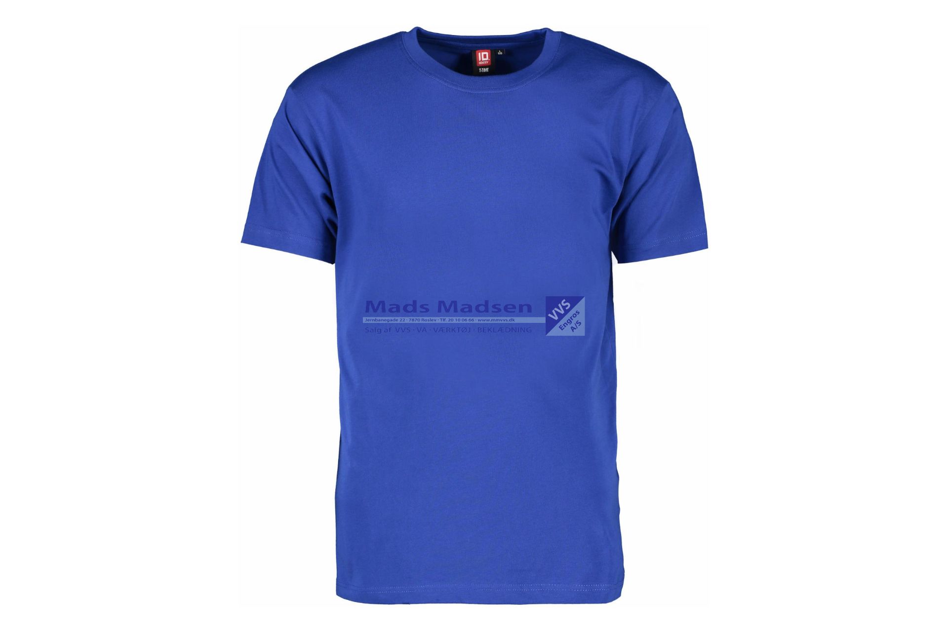 T-Shirt 0510 Kongeblå Str. L *NETTOPRIS* (S)