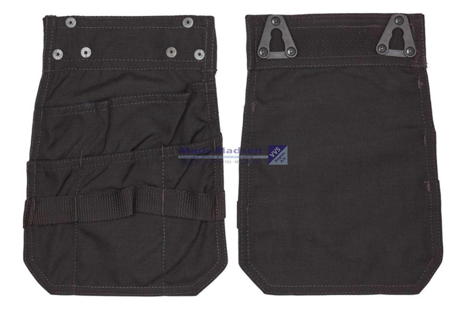 JAK click on hængelomme sort 1617