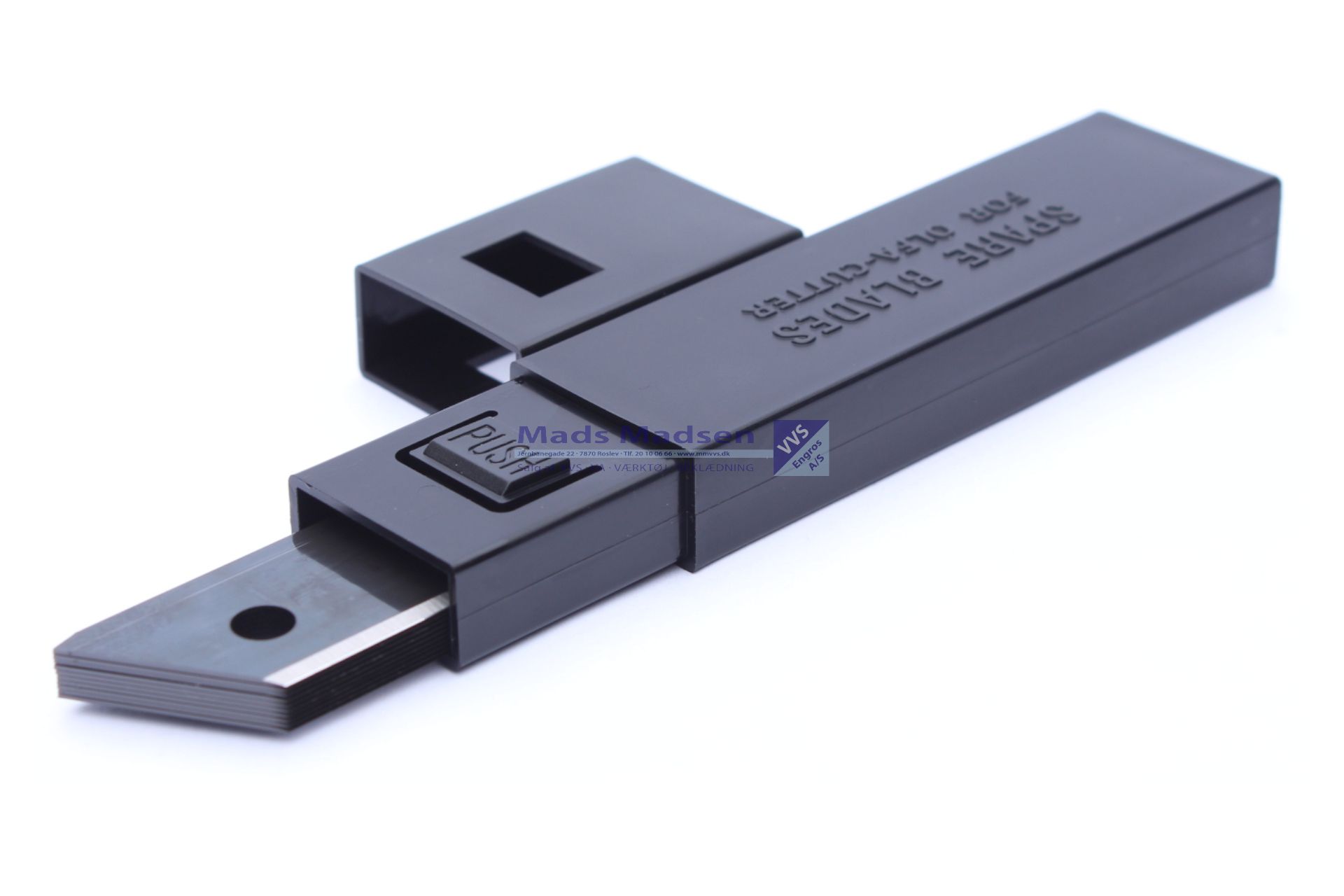 Knivblade OLFA 18mm LBB-10B 10 stk BLACK