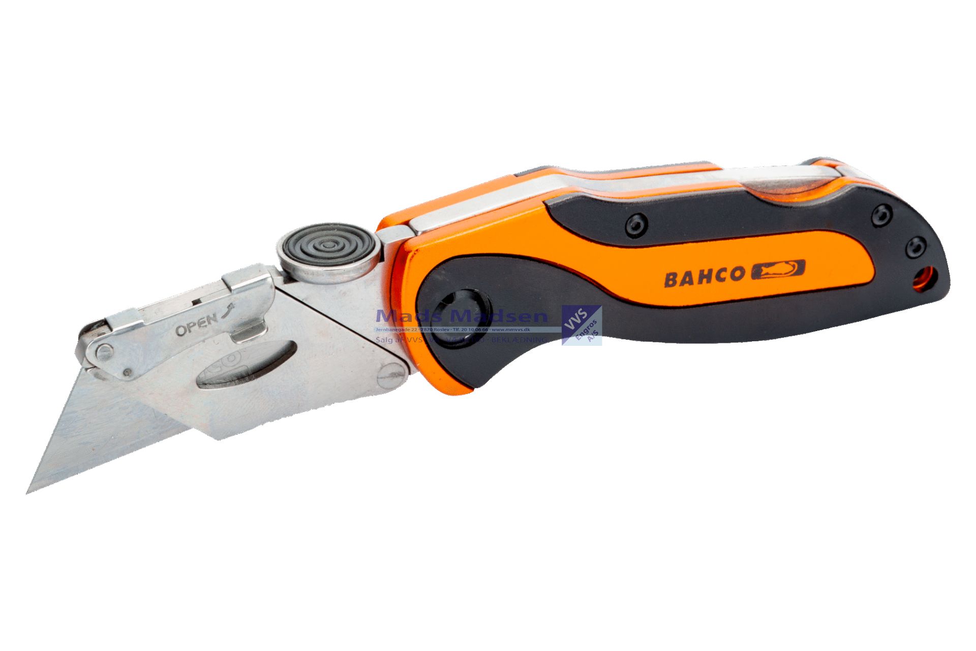 Foldbar arbejdskniv Bahco KBSU-01 med trapezblad *NETTOPRIS*