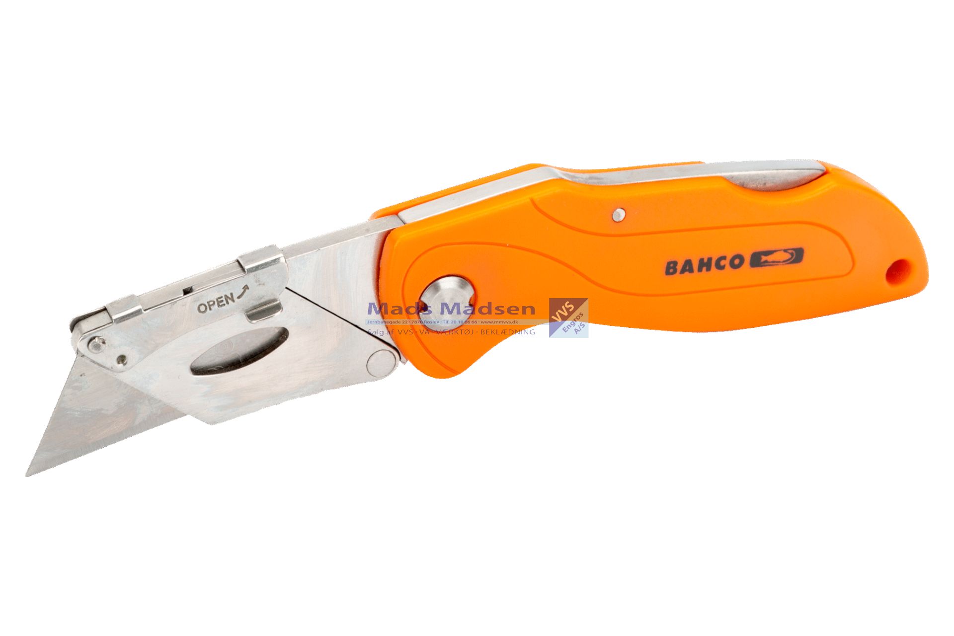 Foldbar arbejdskniv Bahco KGSU-01 med trapezblad *NETTOPRIS*