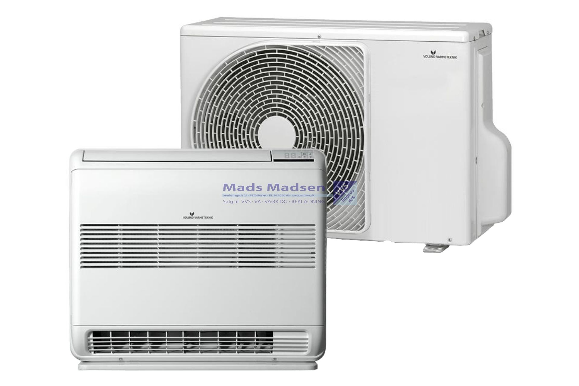 Vølund Fighter U35I luft/luft indedel 1,8-5,7KW (A++) 067804