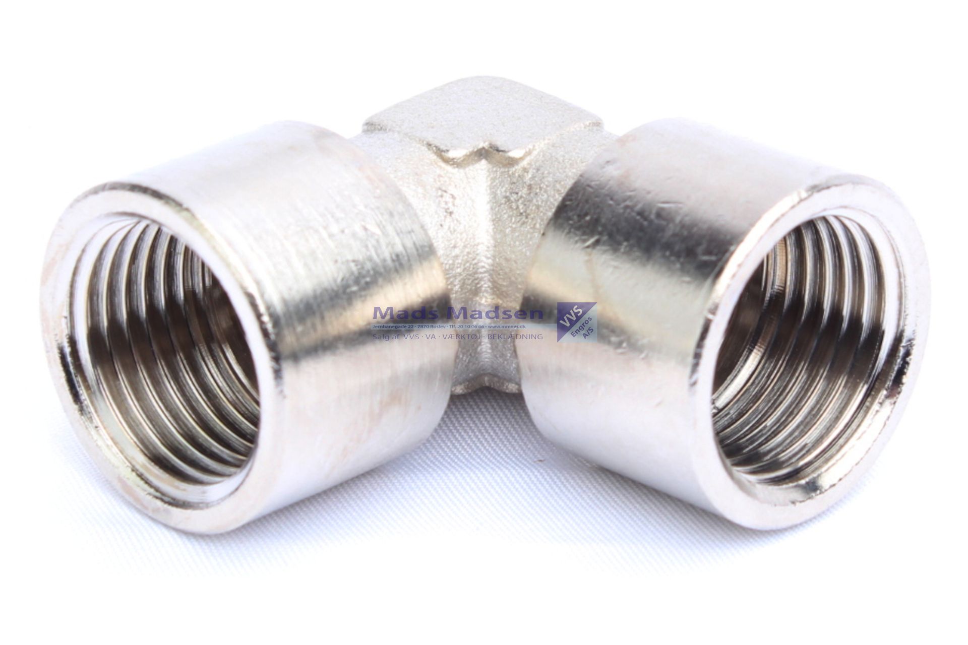 Luft 3/8" Vinkel M-M