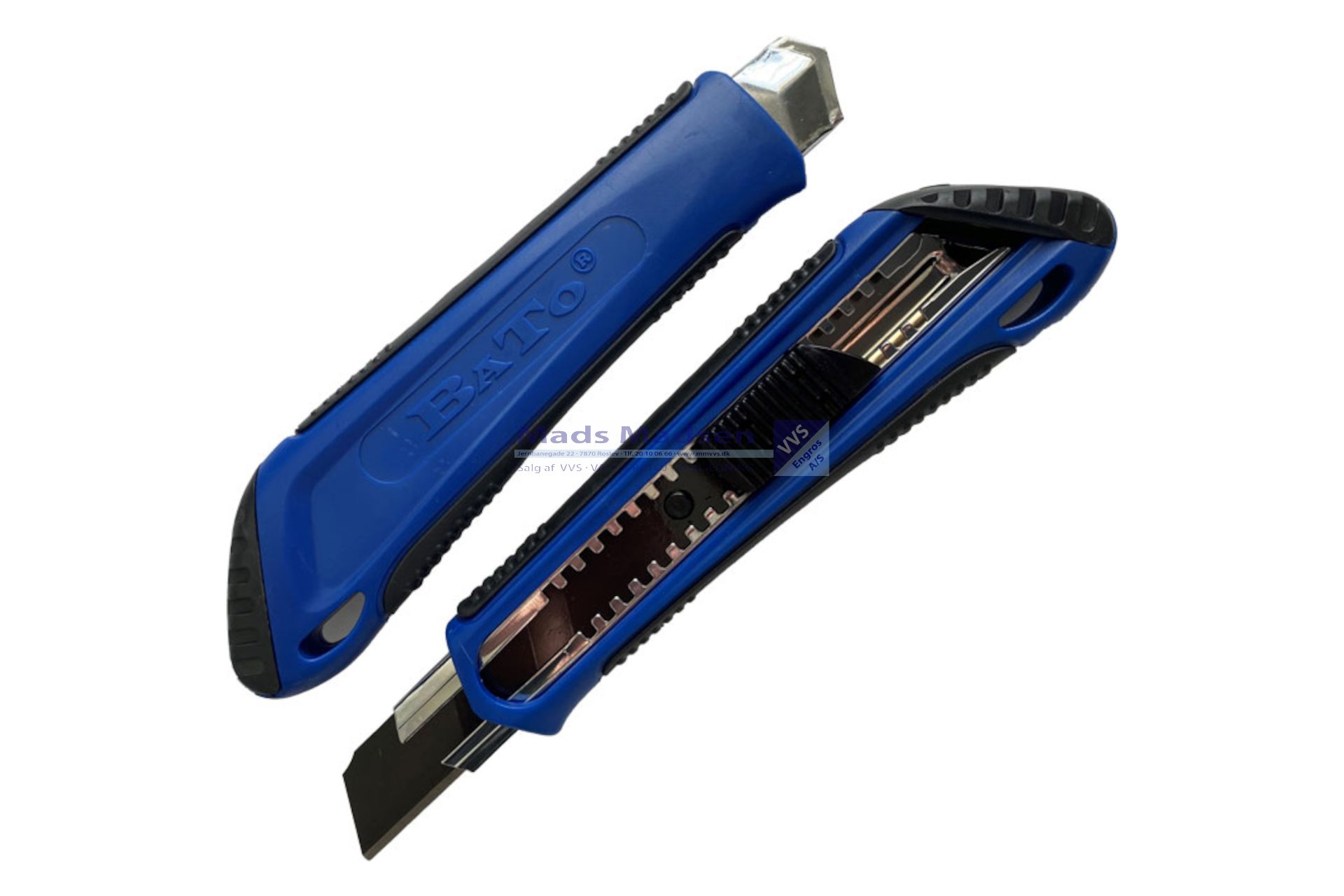 BaTo Hobbykniv 18mm m/ kliklås Black *NETTOPRIS*