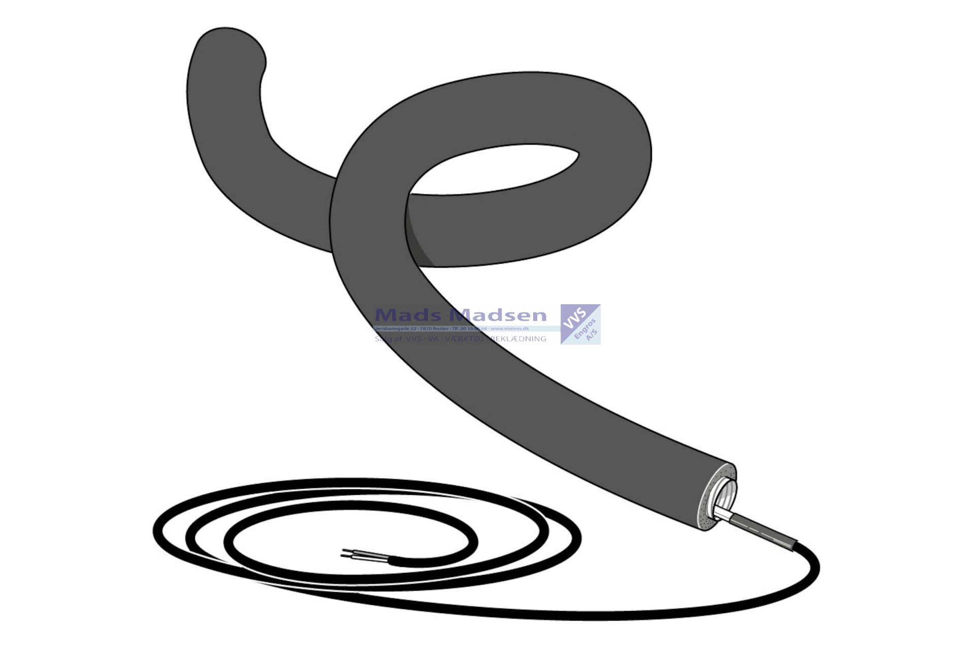 Vølund KVR 10-10 2,5mtr kondens tilslutningssæt f/F2040+AMS 067616 (S)