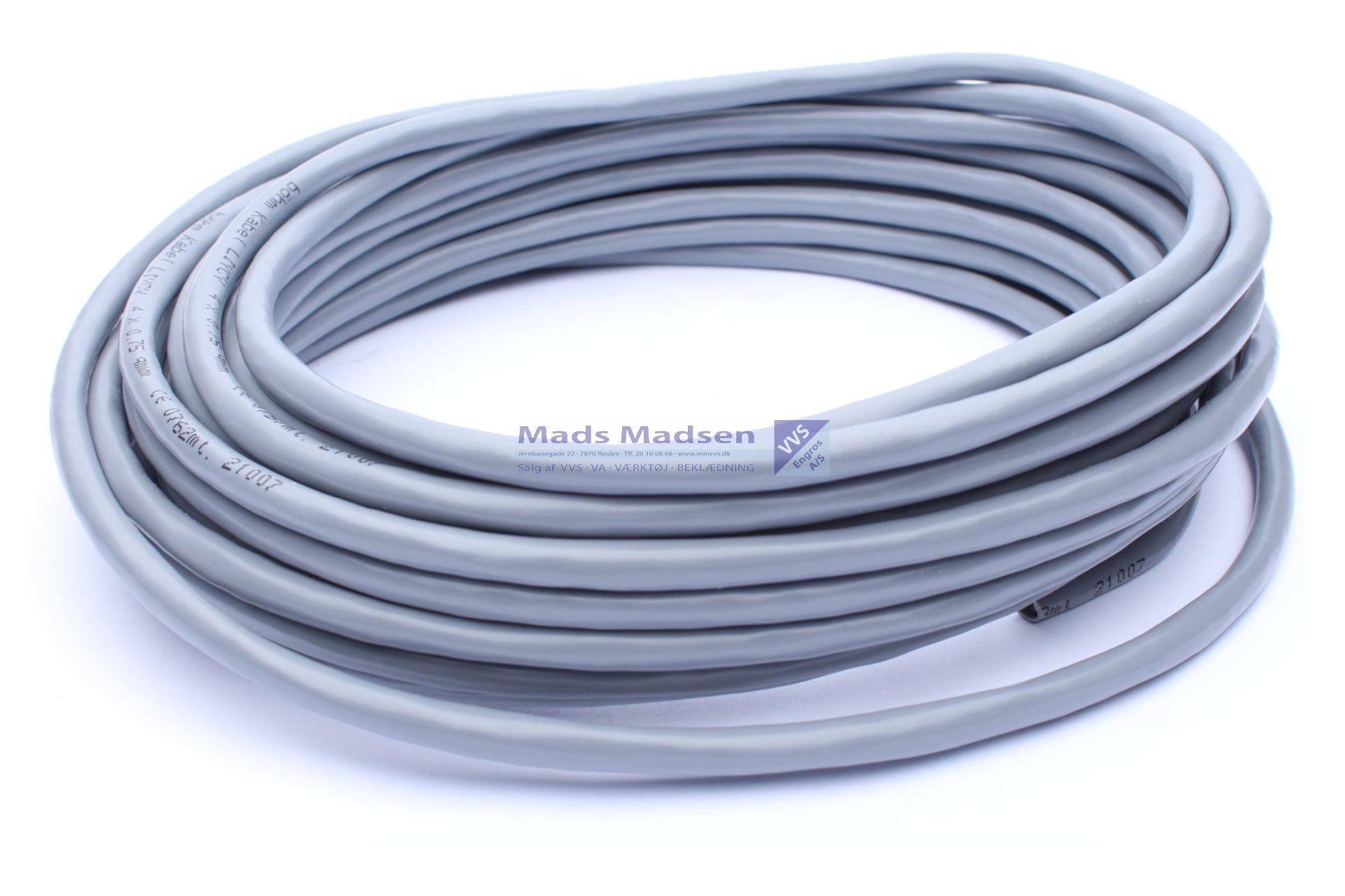 Vølund skærmet kabel á 10mtr NY MODEL 718438 (S)