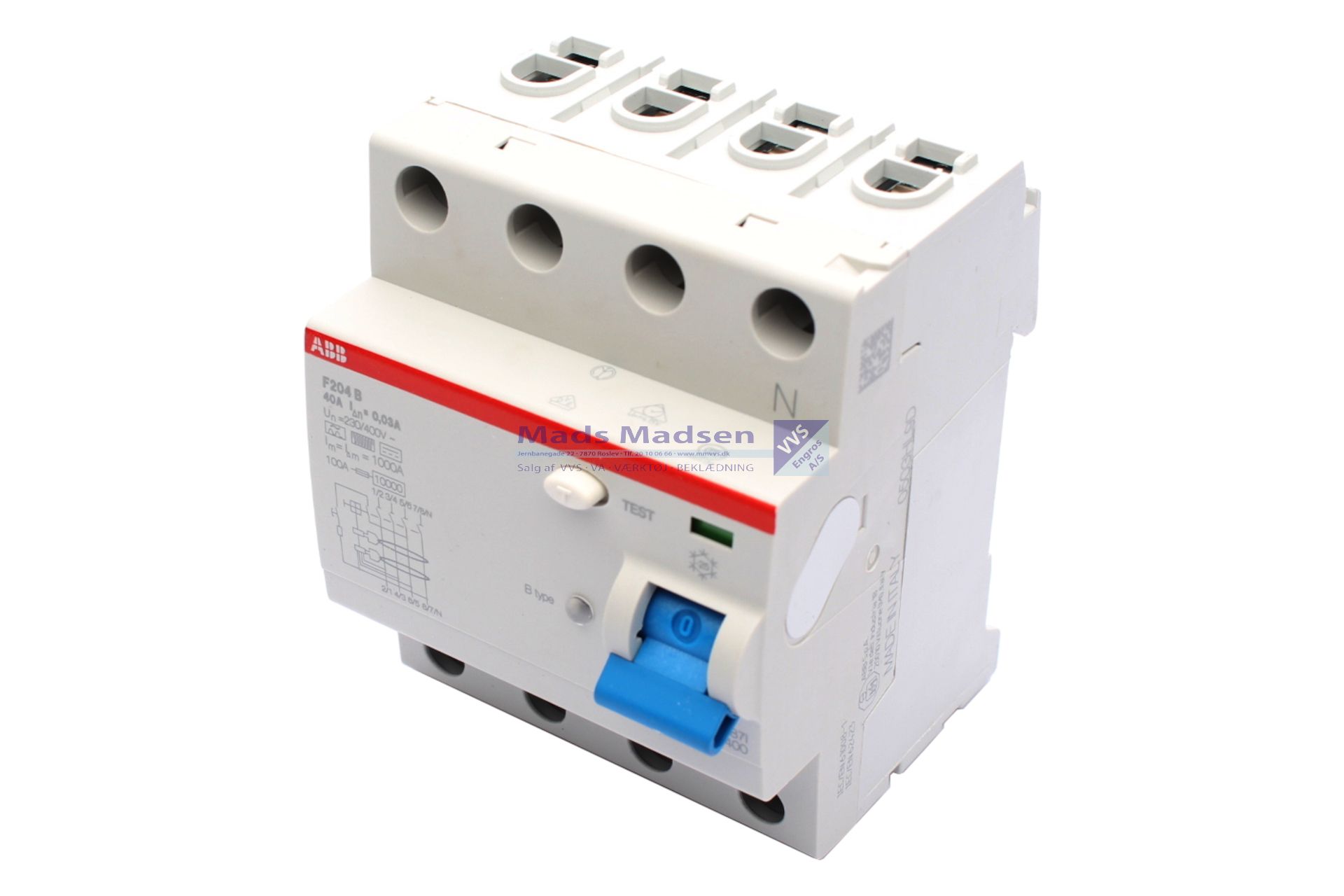 Vølund AC/DC relæ tybe B CMD f/tilbagløbsstrøm 718028