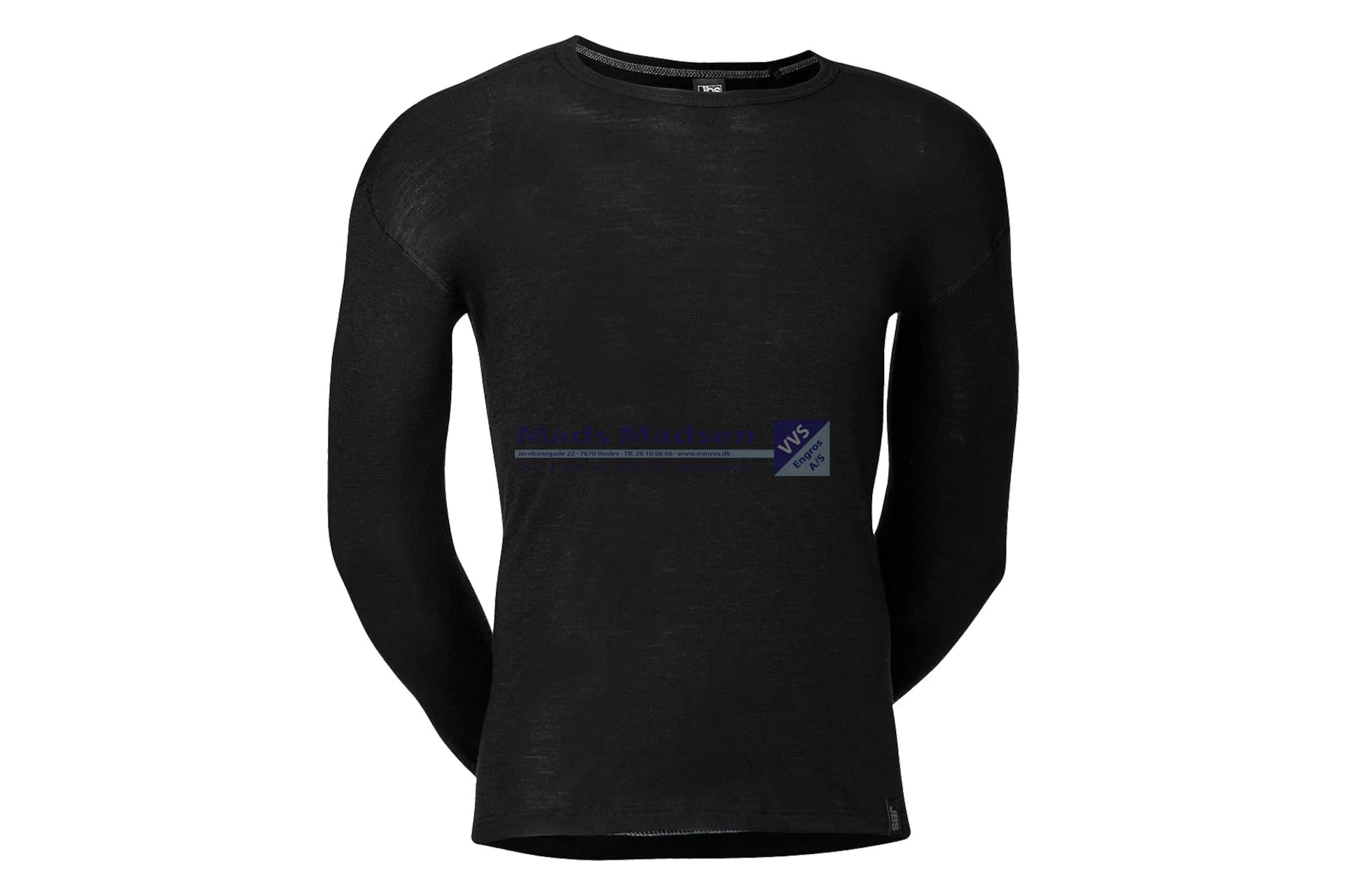 ProActive JBS 100% Merino uld undertrøje str. M sort *NETTOPRIS*