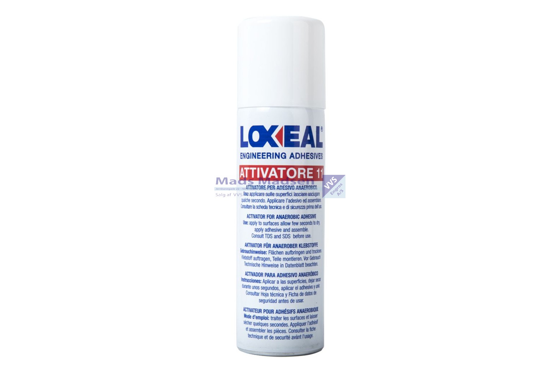 Loxeal Aktivator AT-11 á 200 ml. - UN 1950 - Farekl. 2