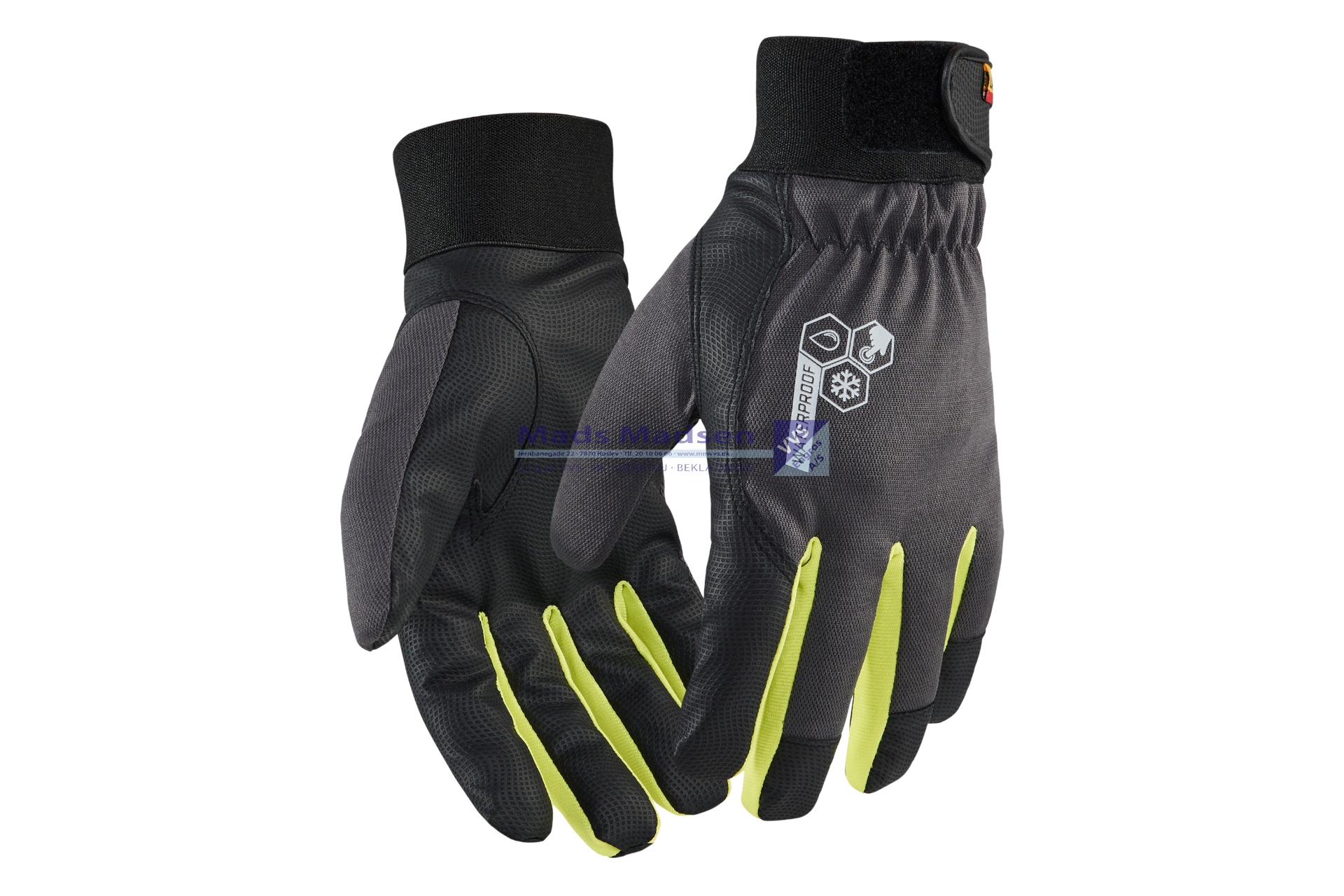 Blåkläder Arbejdshandske foret touch 2876-1404-9700 str. 10 *NETTOPRIS*