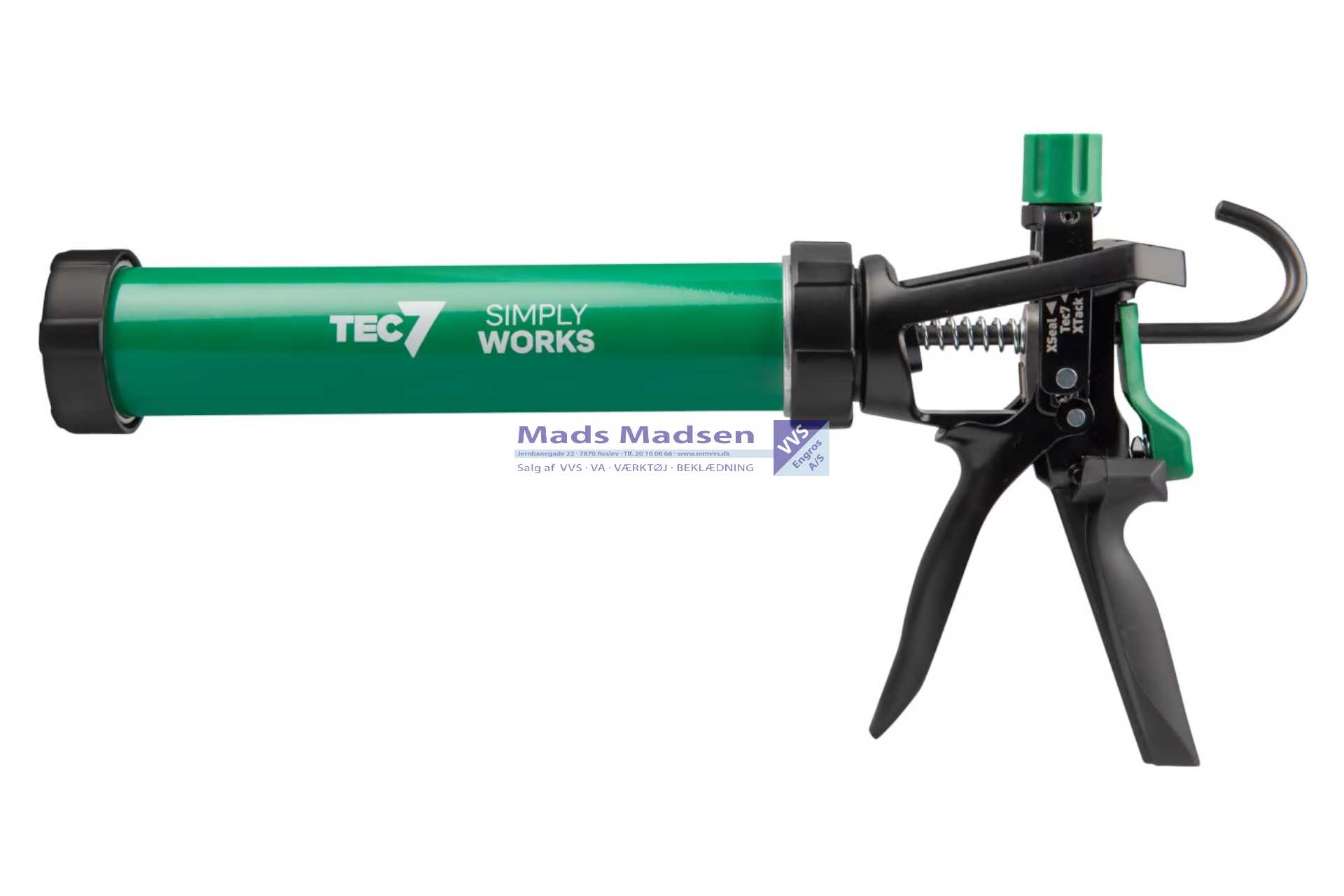 Tec7 Omnigun fugepistol til både patroner og 400ml folieposer *NETTOPRIS*