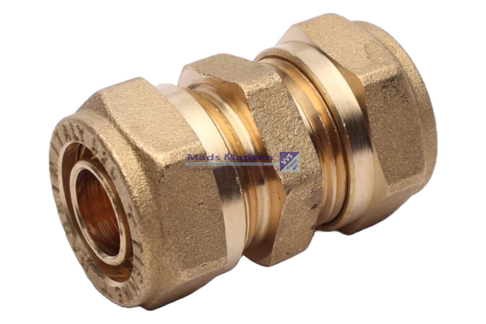 15mm Tiemme pex samler m/bøsn