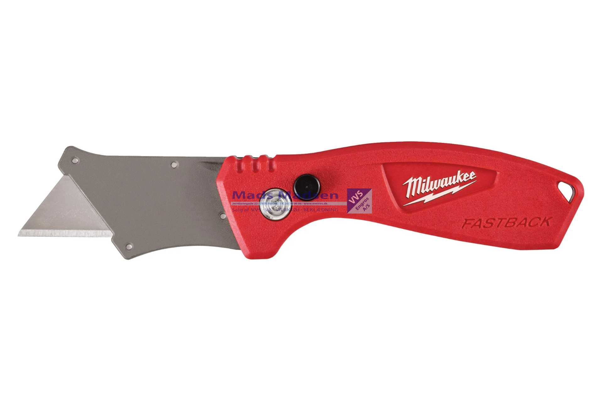 Milwaukee Foldekniv Kompakt Fastback med trapezblad 4932471356 *NETTOPRIS* (K)