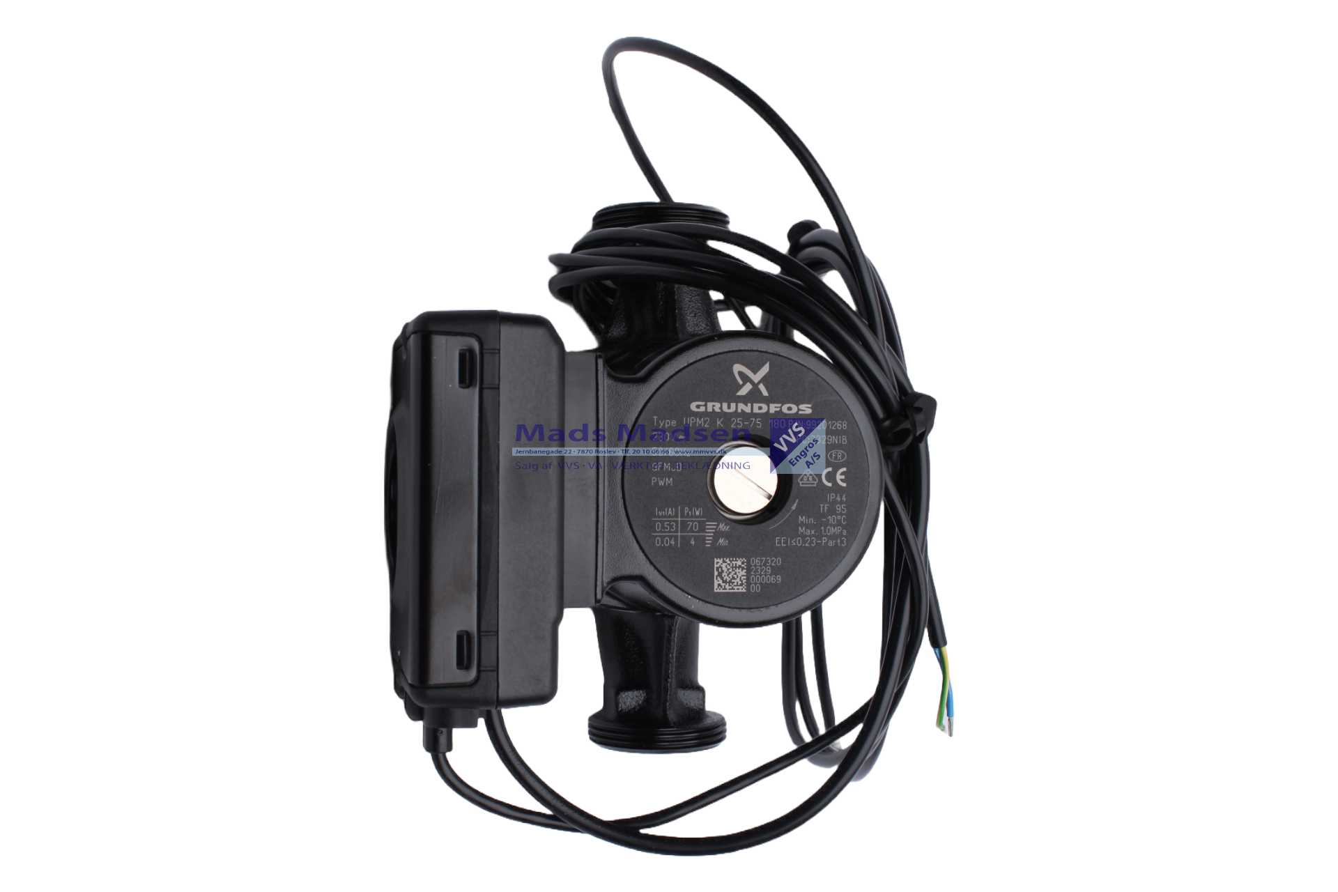 Vølund ladepumpe CPD 11-25-75/180 16-20kw 067320