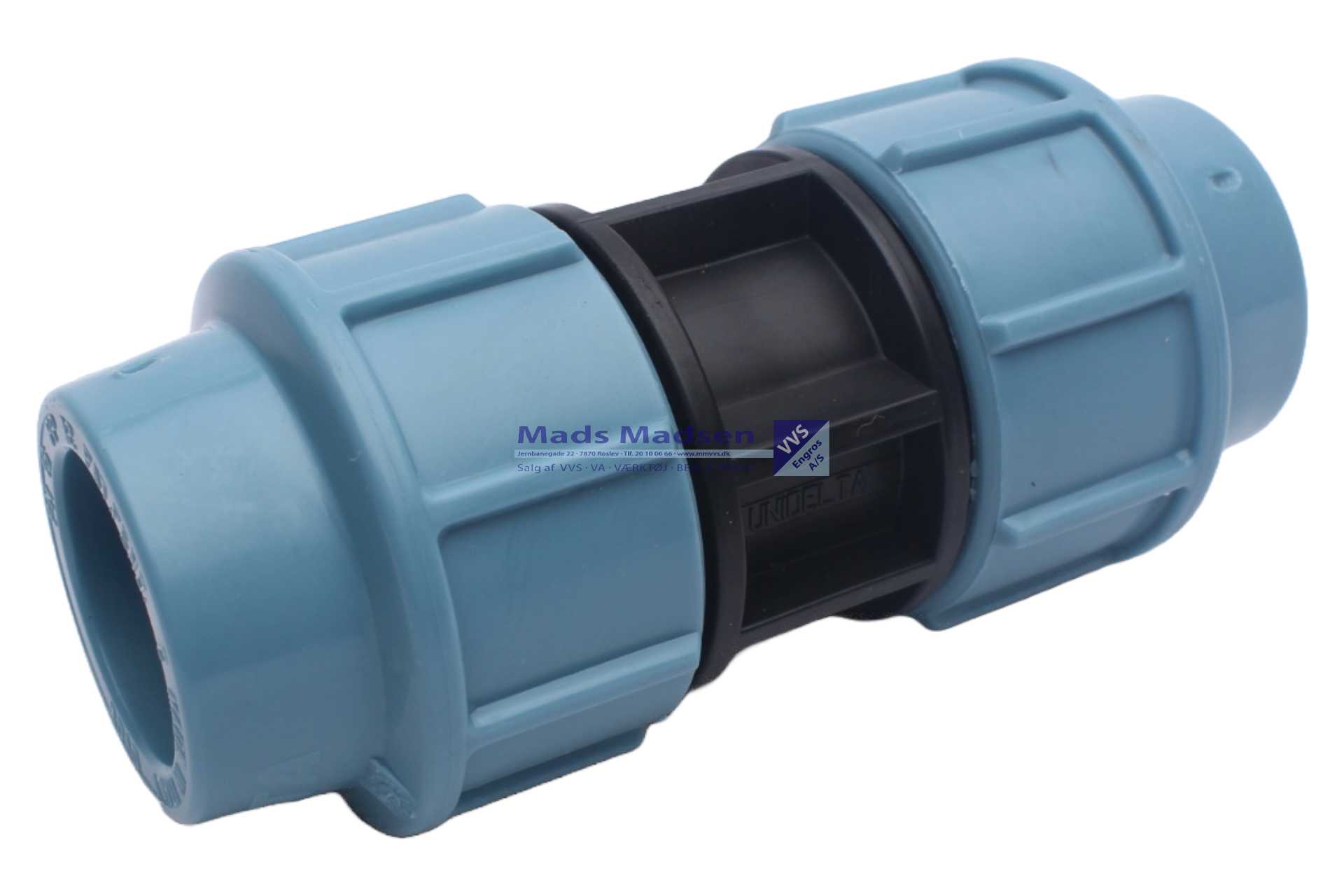 25mm Unidelta samlemuffe