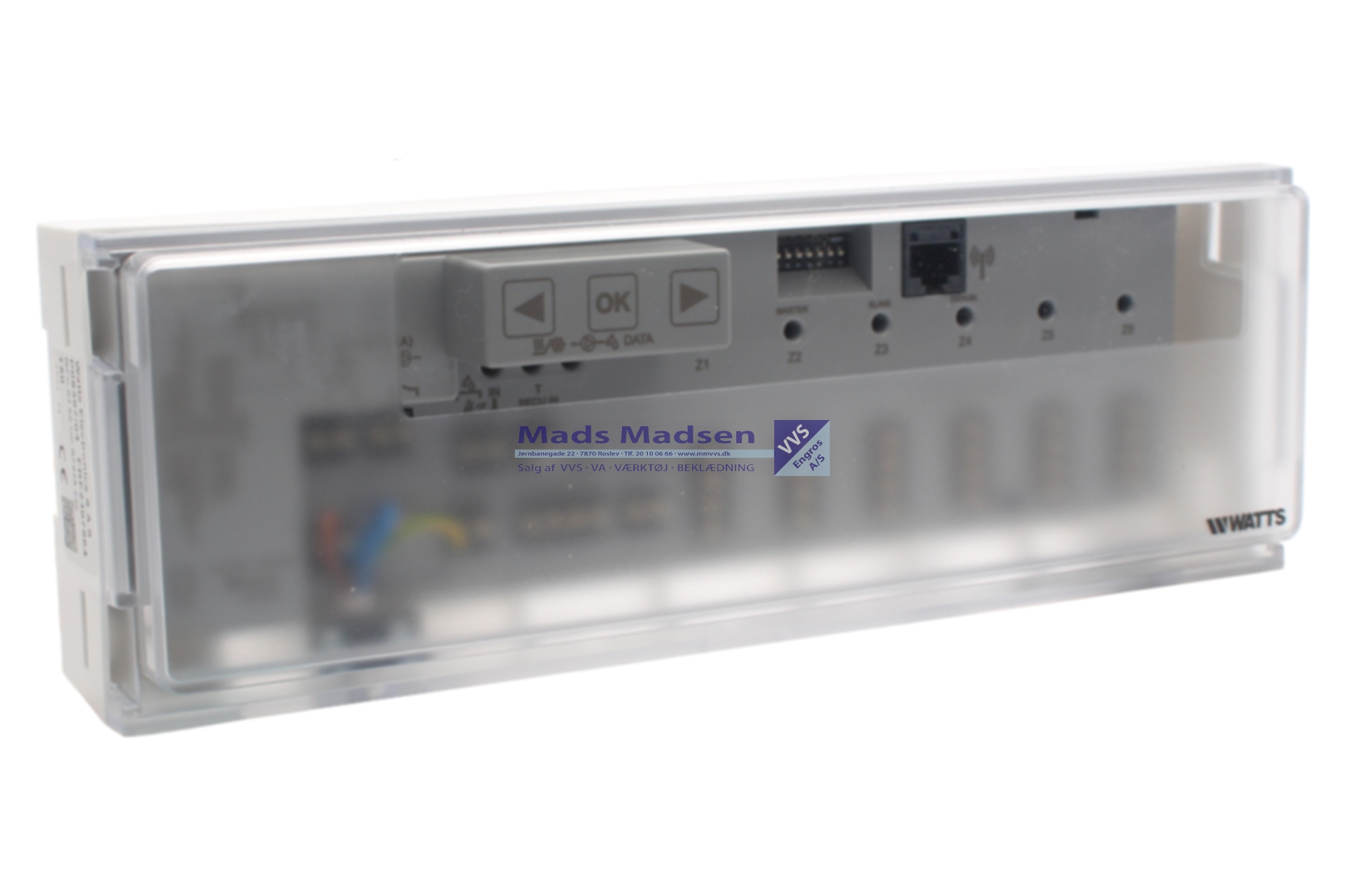 Watts Vision wirelless master f/display 6 Zone 230v WFC-03-HC RF P-8397