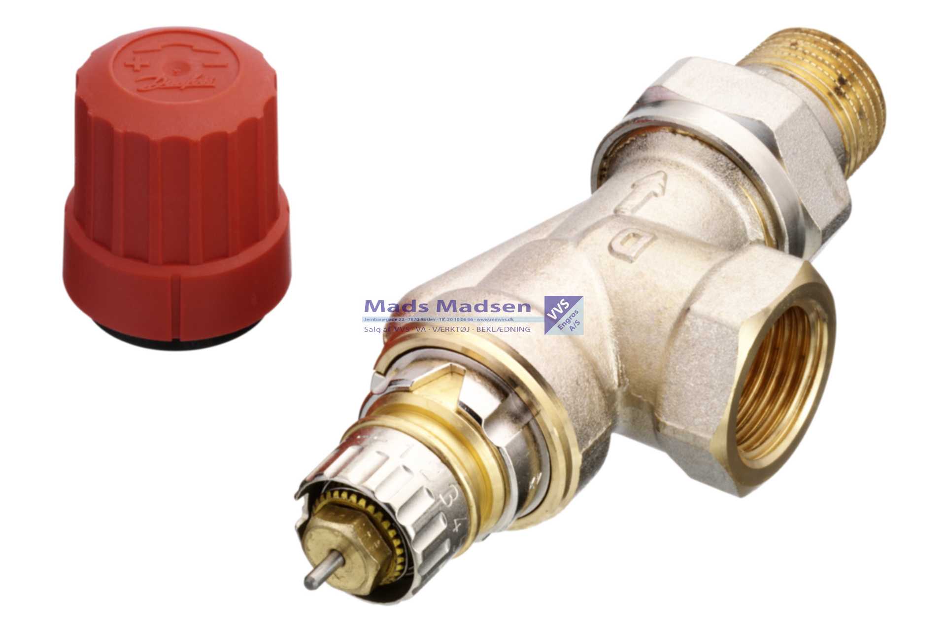1/2" Danfoss ventilhus RA-N/UK OMV VL