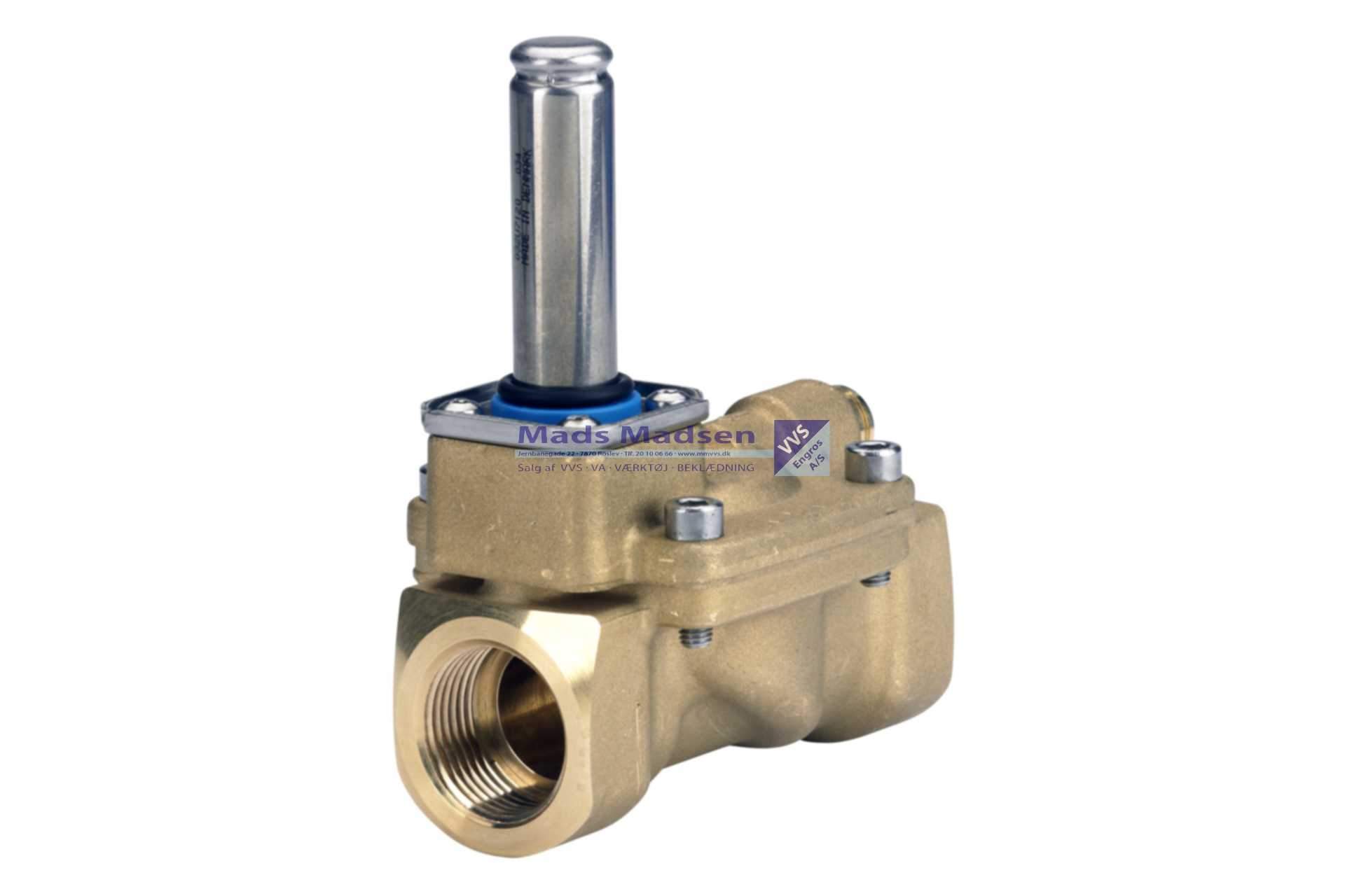 1/2" Danfoss magnetventil VAND NC EV220B