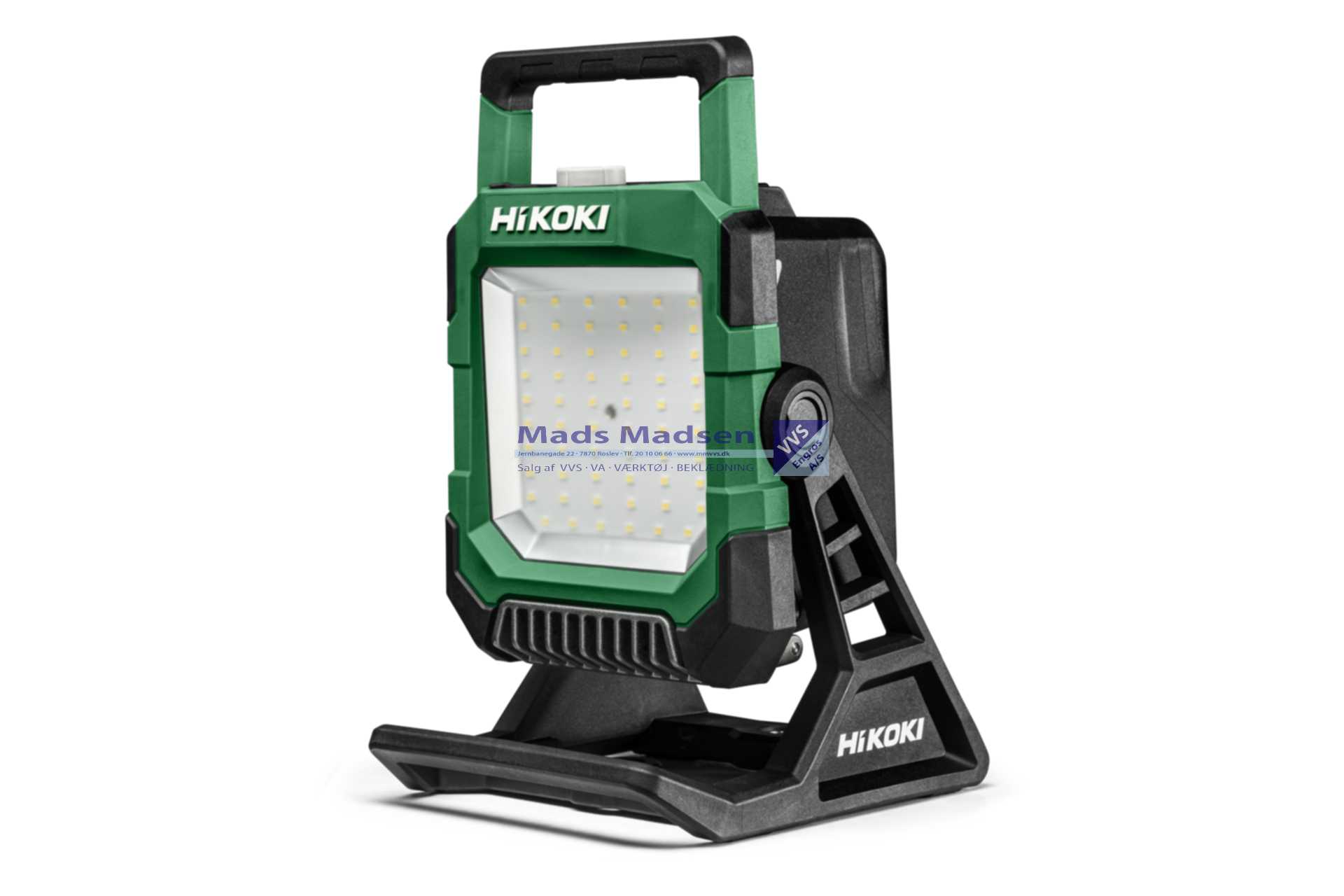 Hitachi / Hikoki Arbejdslampe UB18DC 18V 700-4000 lumen TOOL ONLY *NETTOPRIS*