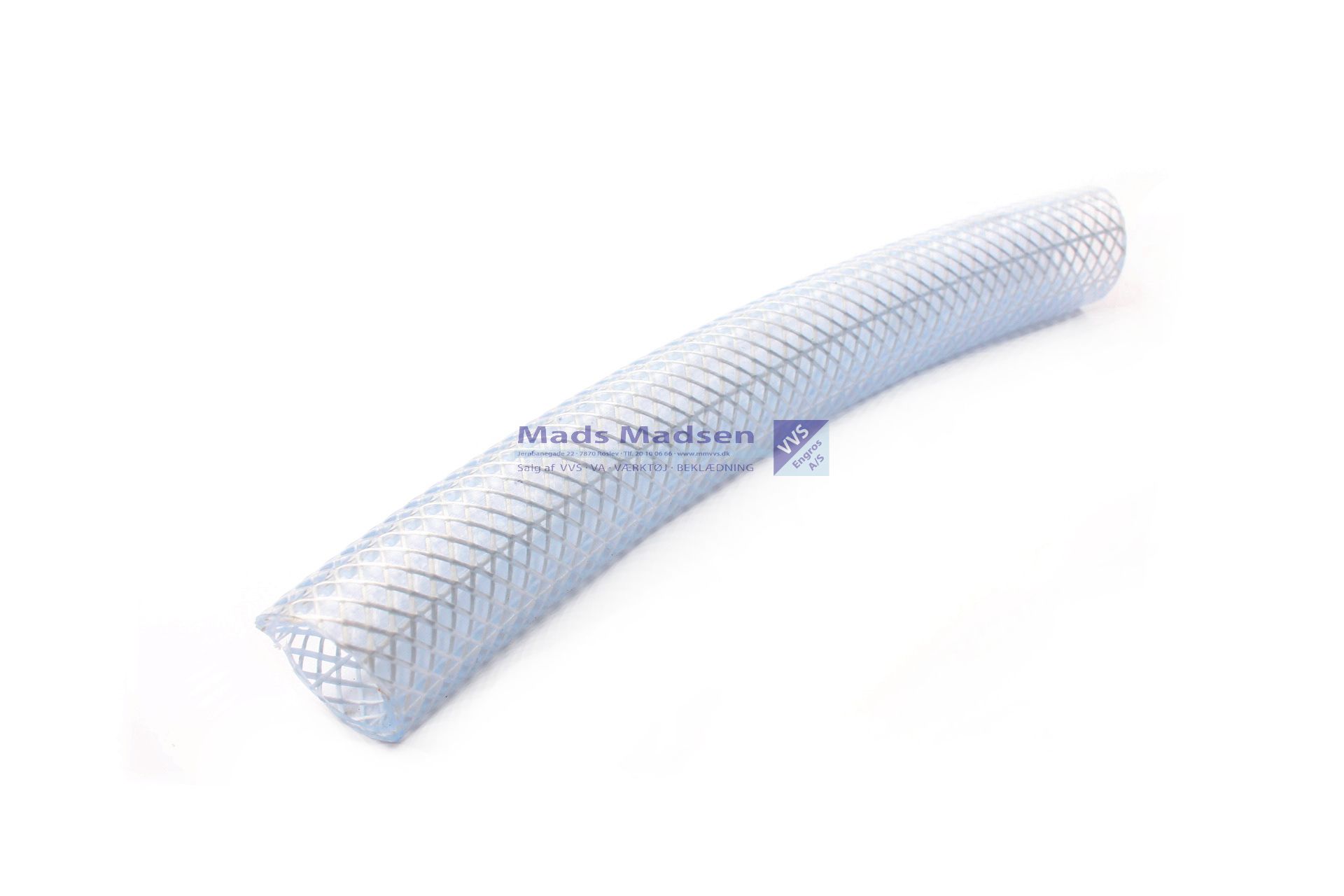 13 mm Klar Armeret slange (1/2") 50 mtr/rl